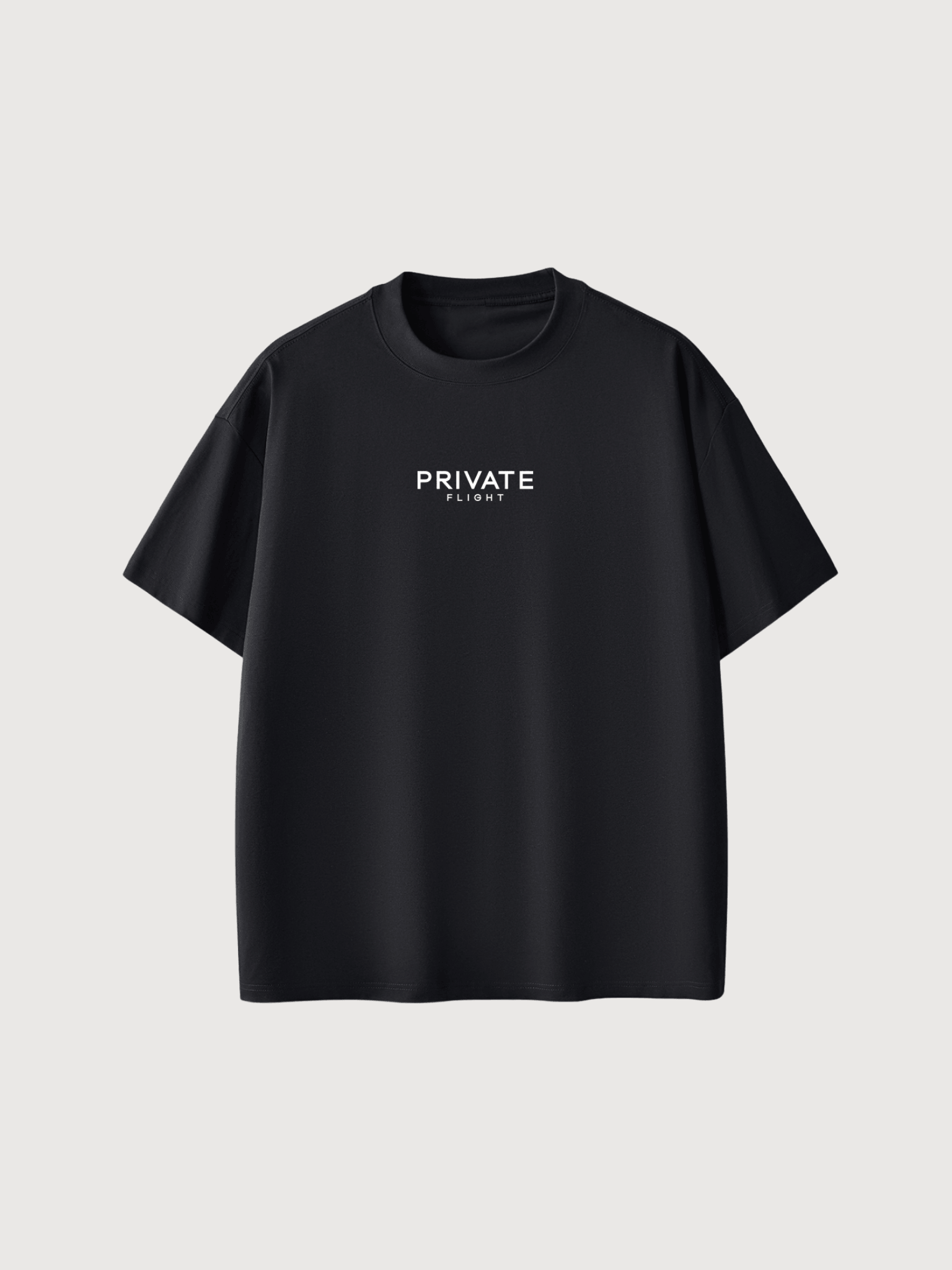 private-flight-luxury-black-oversized-tee-men-front-view.png