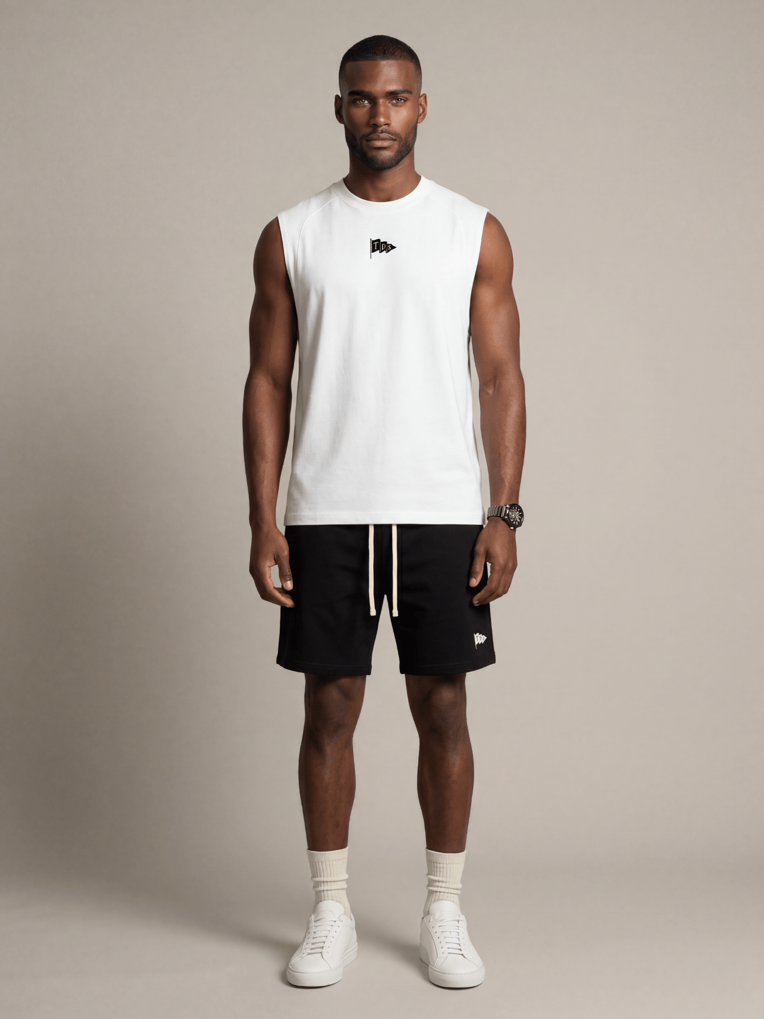 Private Court Performance Tank – White