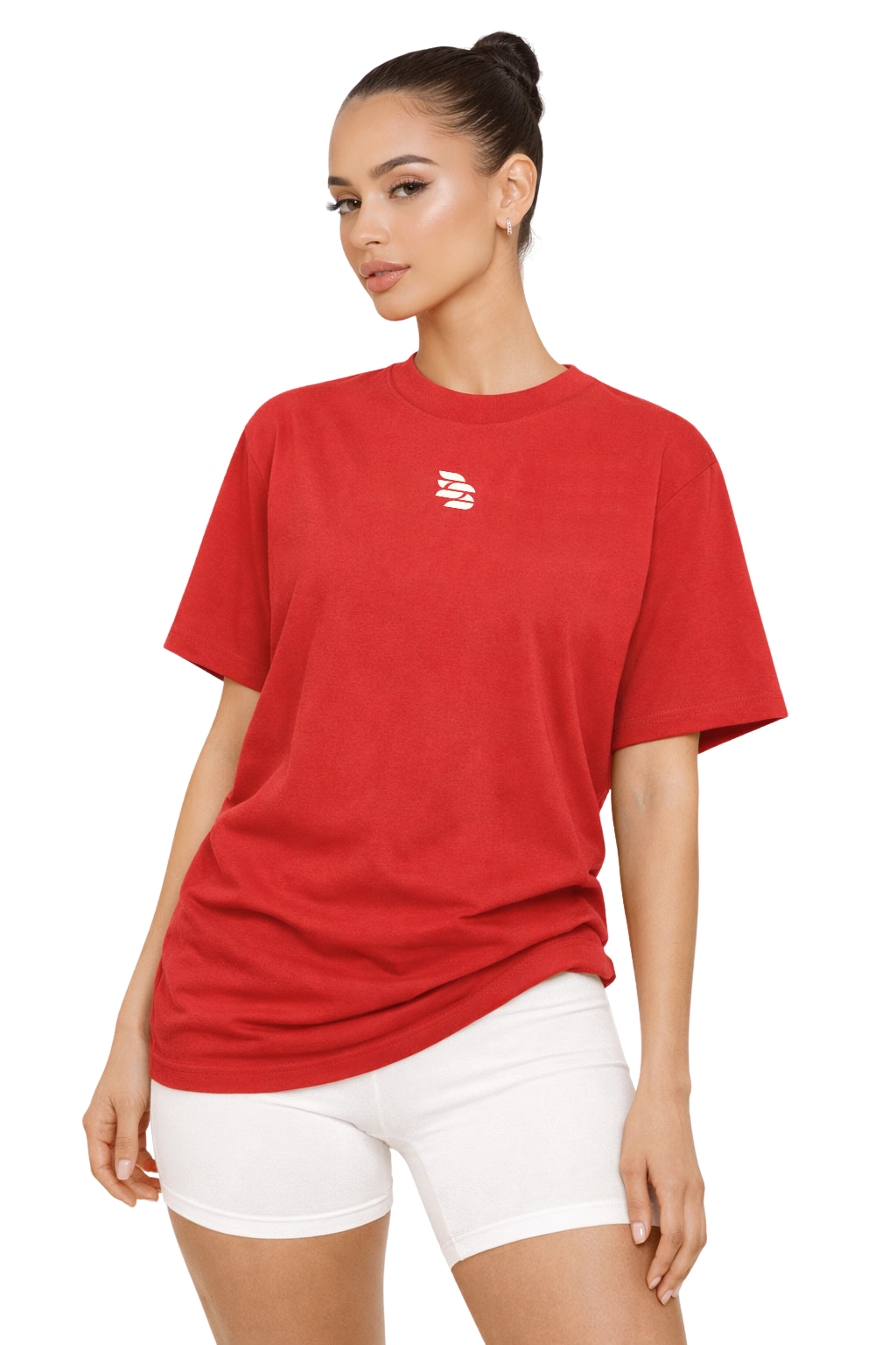 dinking-society-pickleball-shirt-women-front-logo-red-tee.png