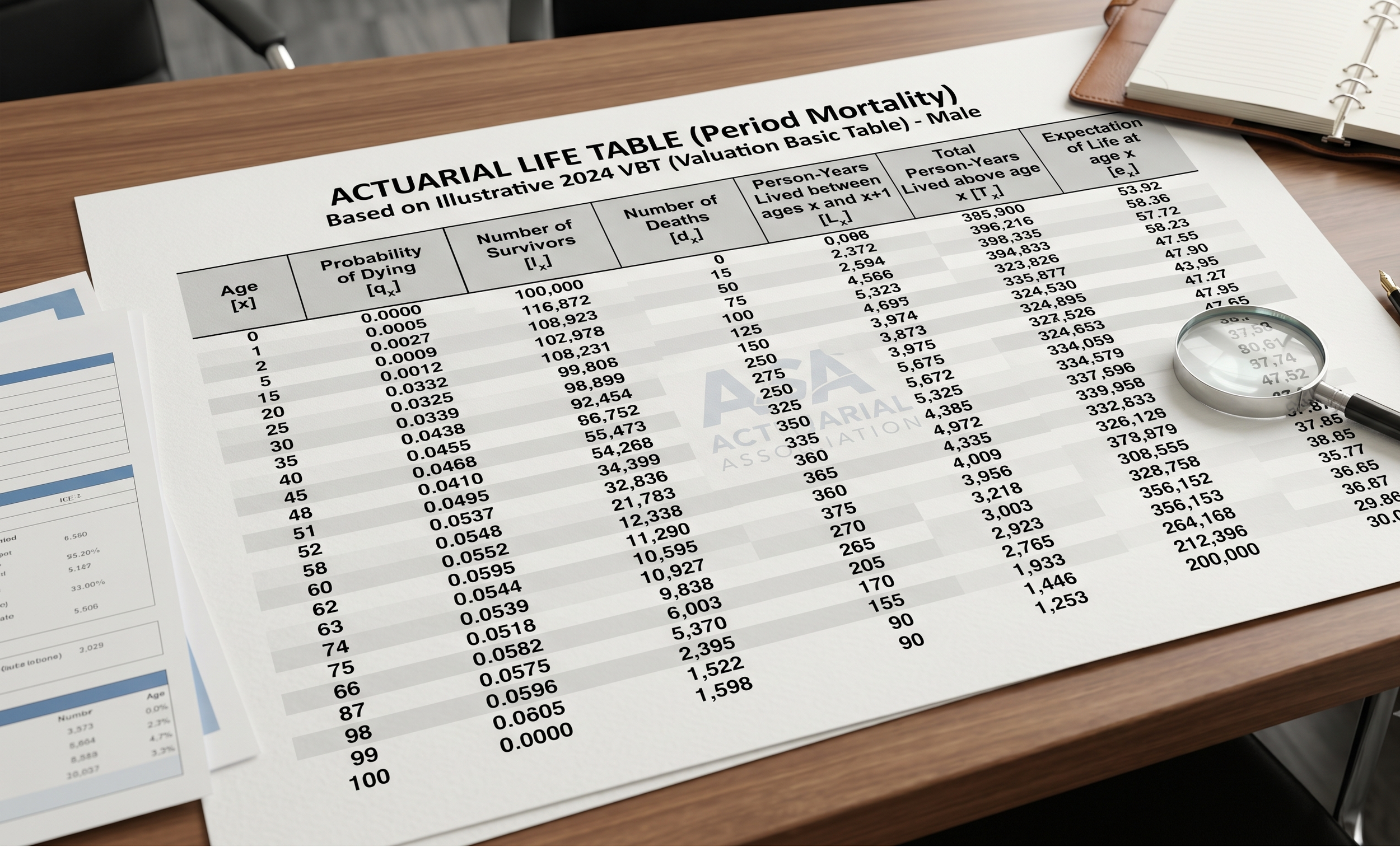 Life Tables: The Backbone of Insurance Calculations
