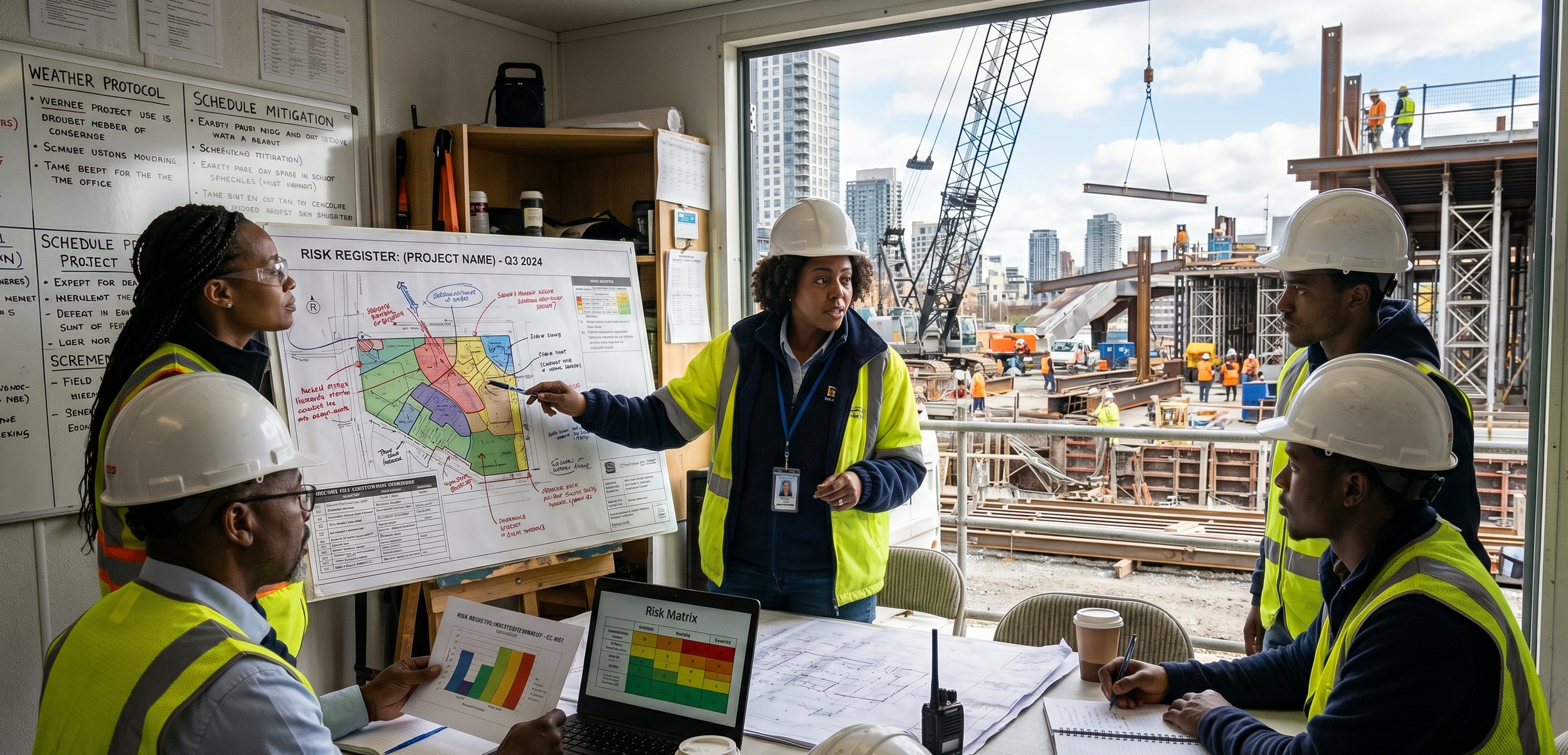 Risk Management in Large Construction Projects