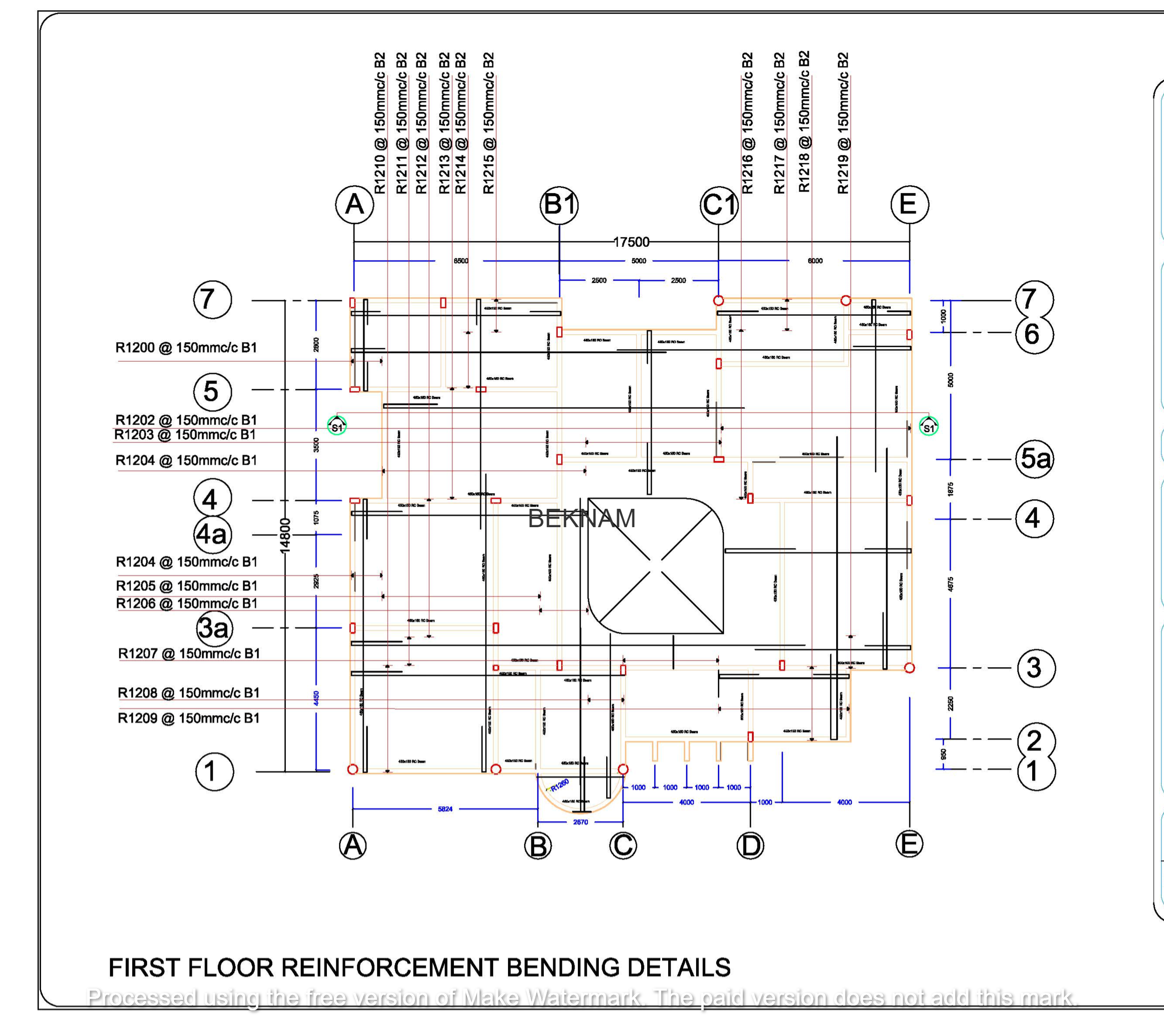 1-storey 5 bedroom plan