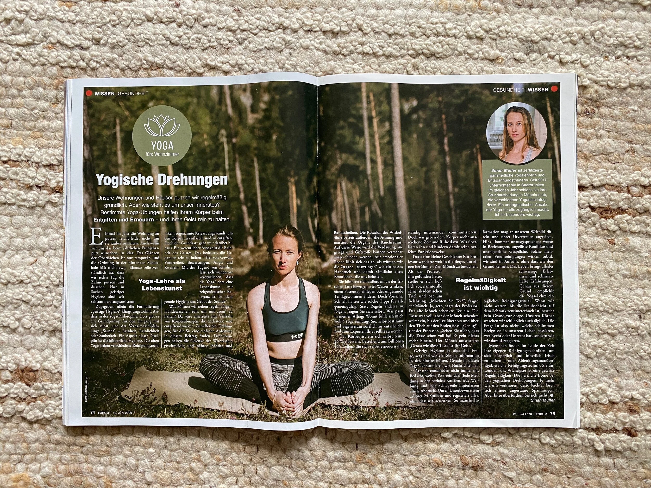 FORUM MAGAZIN: Yoga Serie 4/6 