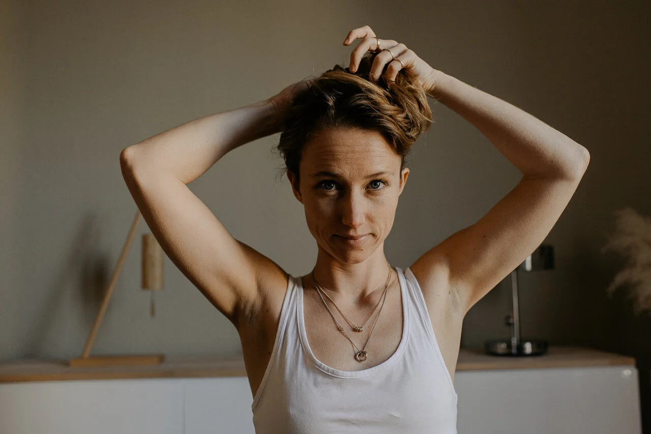 ÜBER LEISTUNGSZWANG: Yoga ist kein Wettbewerb. 