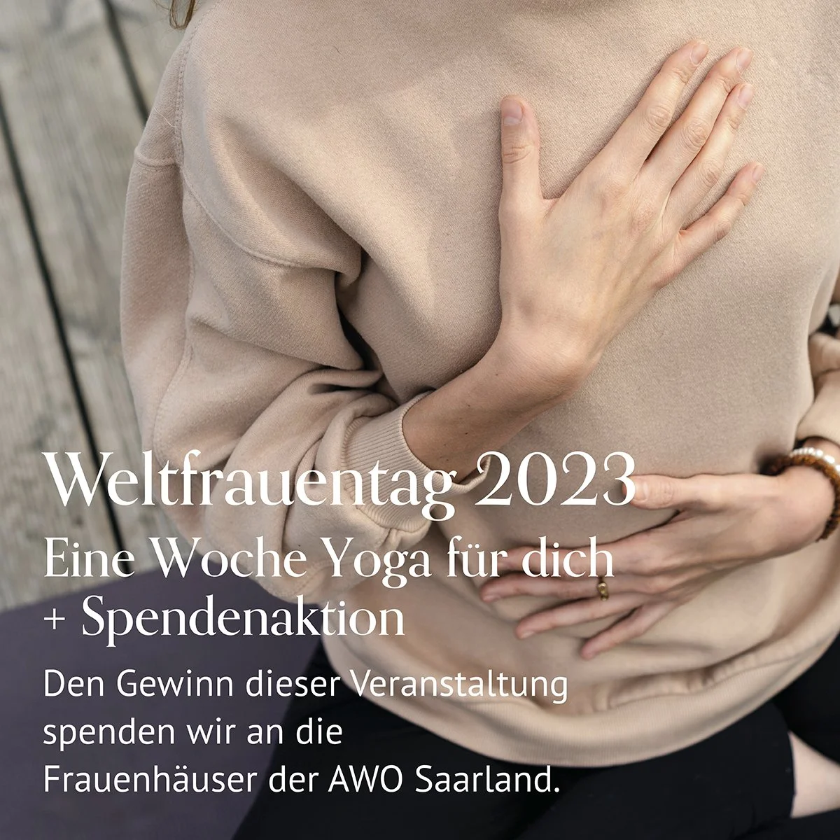 Weltfrauentag 2023: 400 Euro Spende für die AWO Frauenhäuser Saarland 