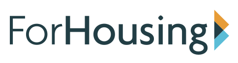 The logo for ForHousing, featuring the company name with a stylized arrow design.