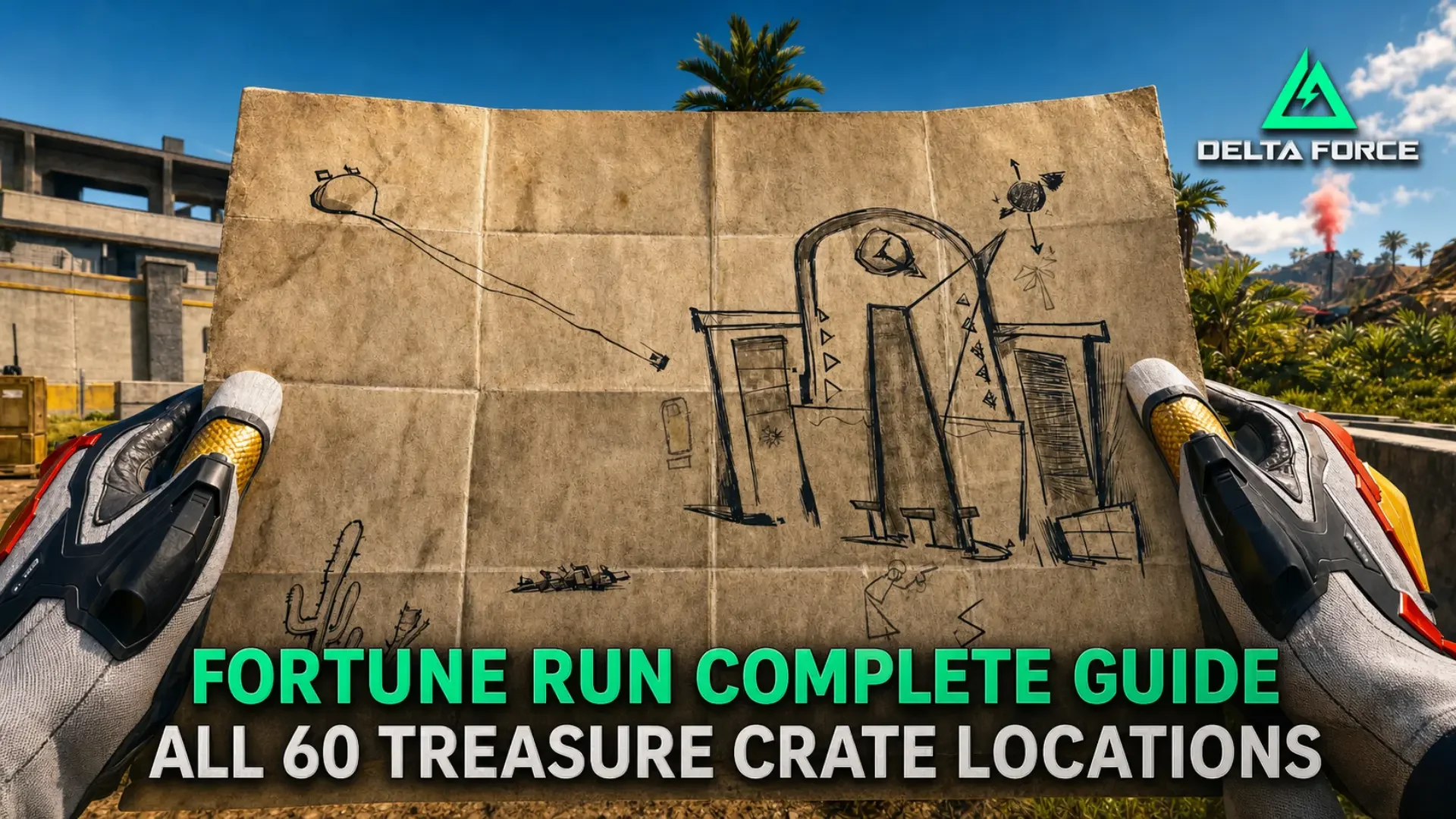 Delta Force Treasure Map Guide: All 60 Locations and Every Guaranteed Red