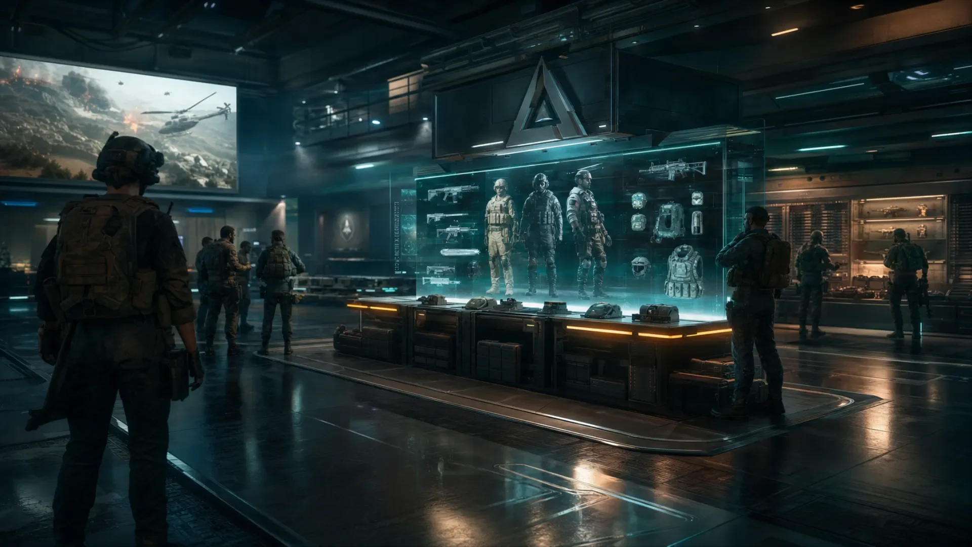 Delta Force store menu
