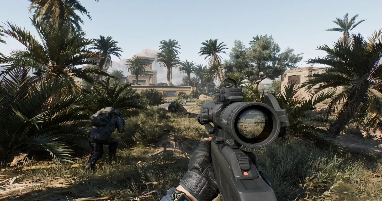 Delta Force weapon upgrade menu showing weapon progression and enhancement system
