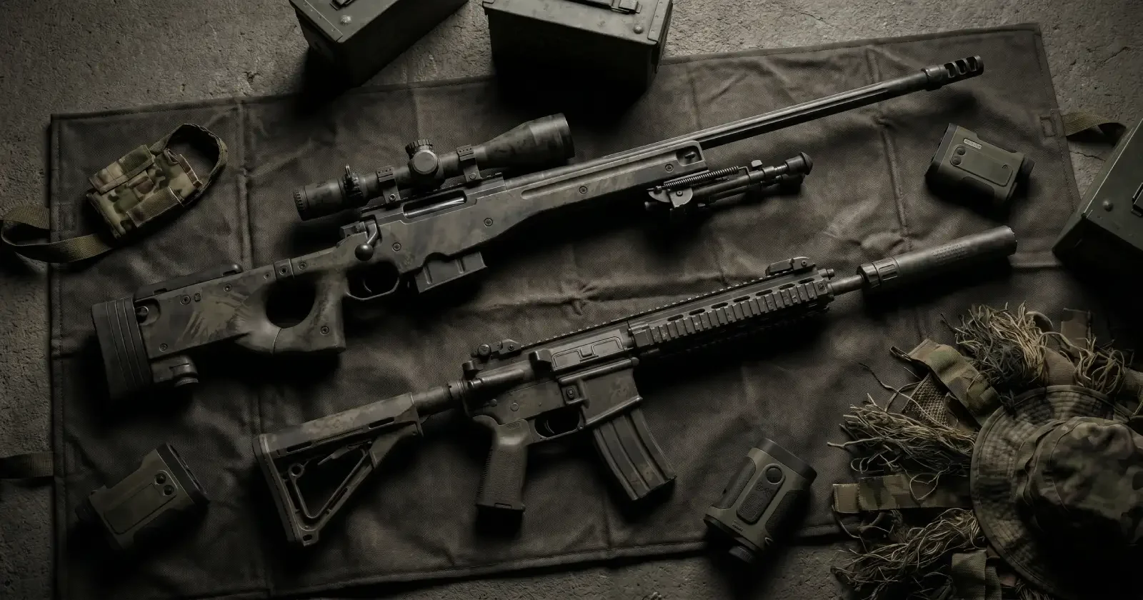 sniper rifles