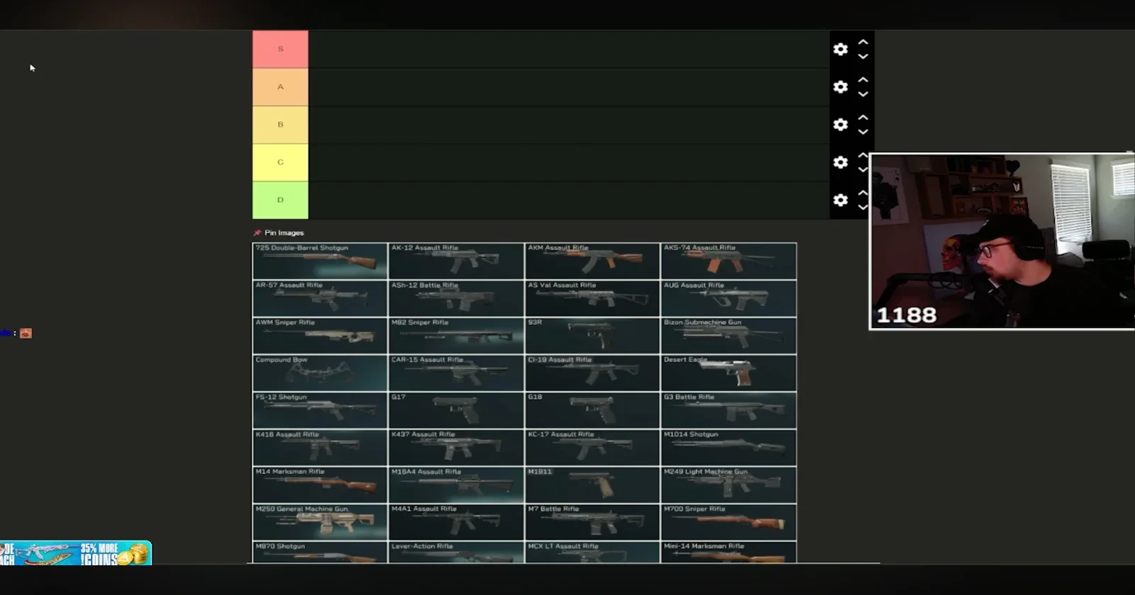Delta Force Season 10 S tier guns CI-19 M7 KC SVCH M14 comparison