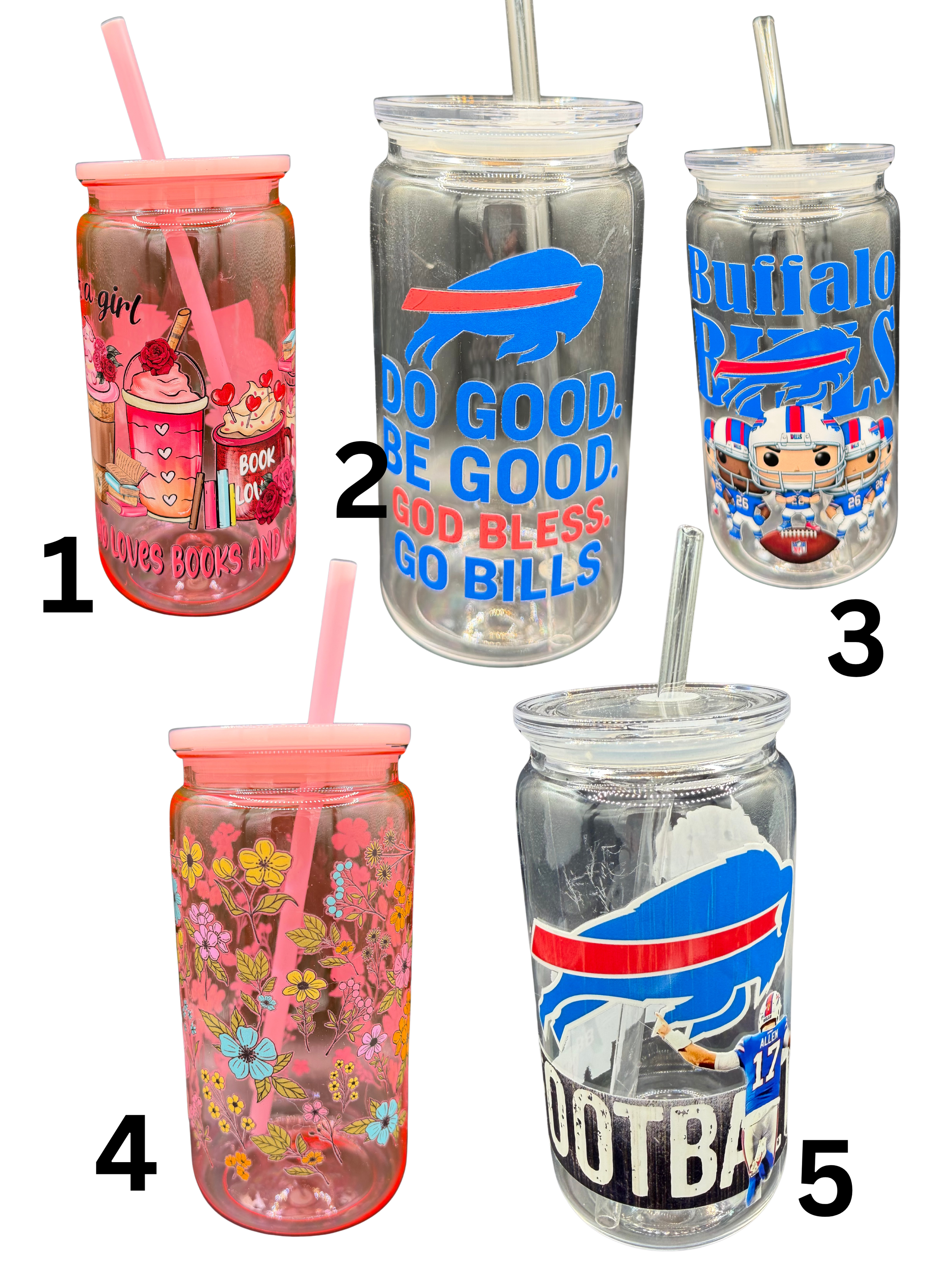 Small Plastic Tumber - 13 oz.