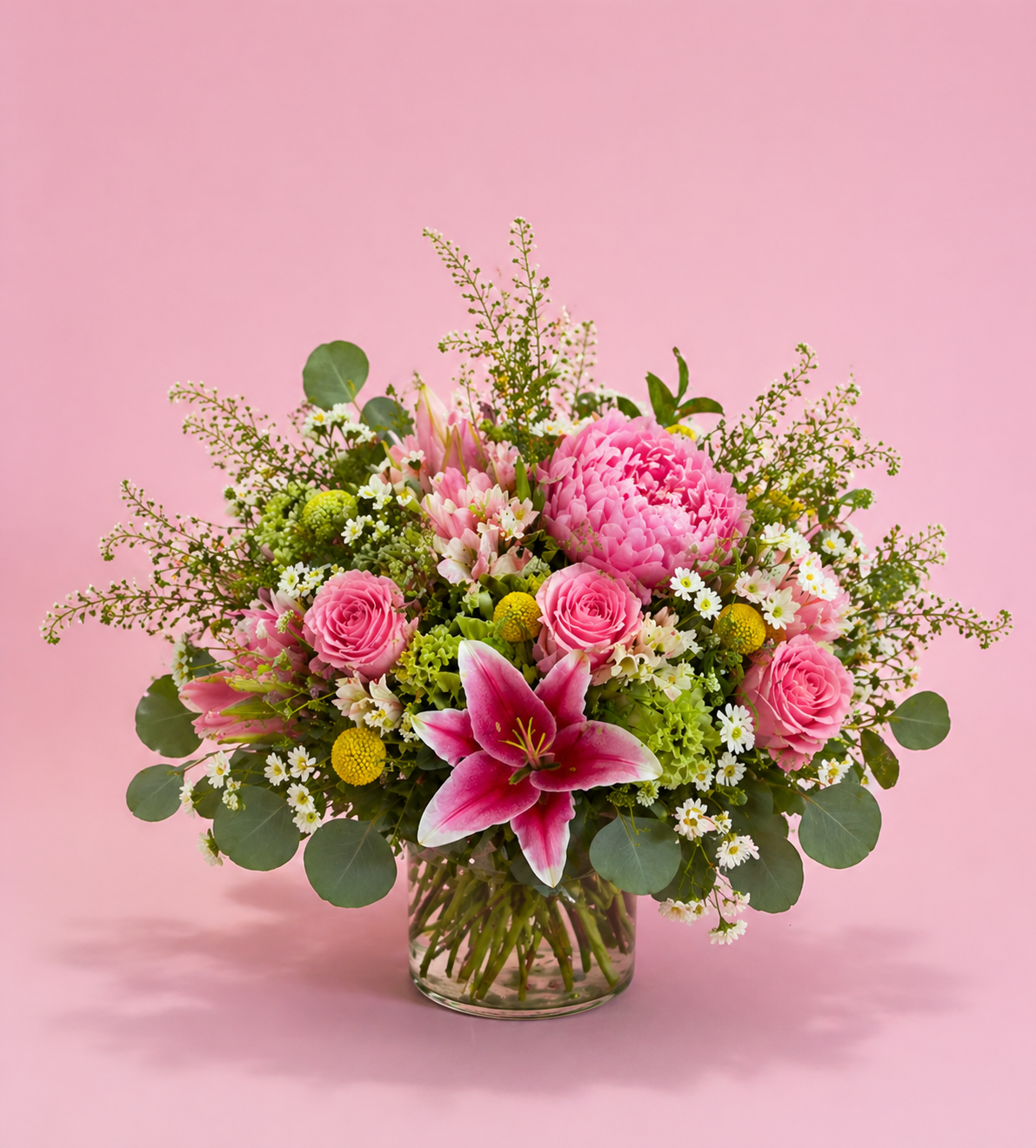 Blush Garden Composition