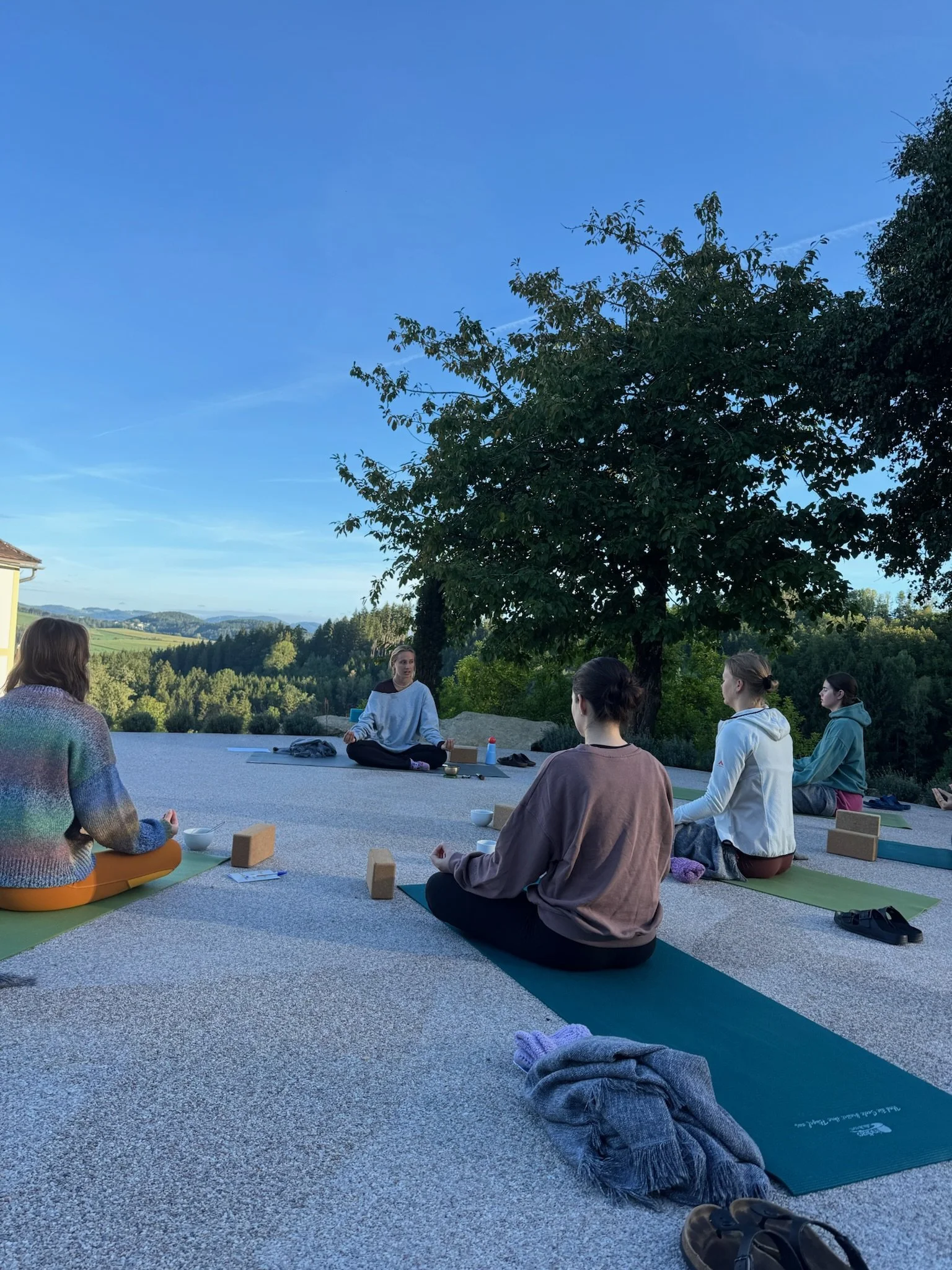 starting the day with breathwork 