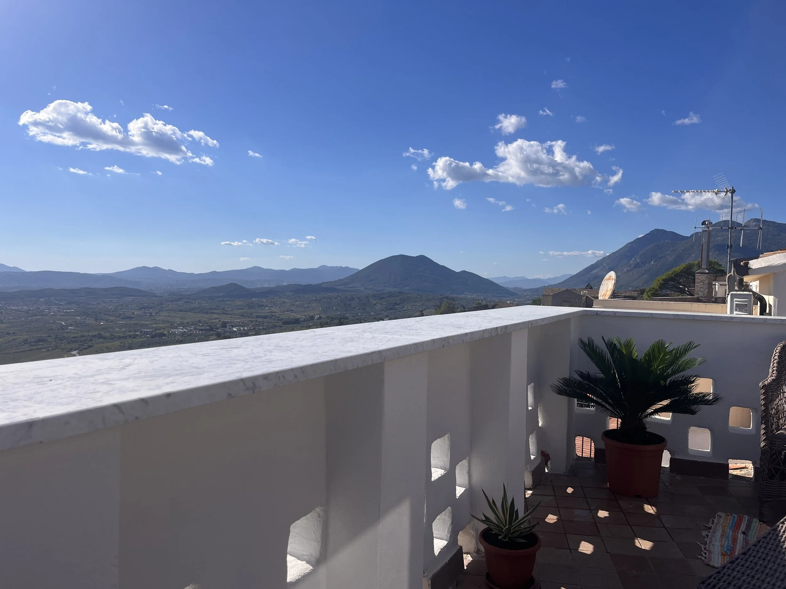 Italian Terrace and Mountain View