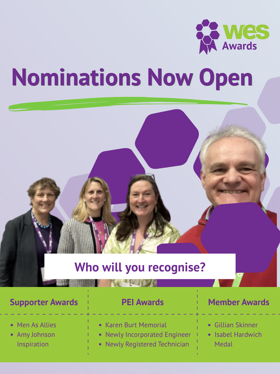 Who Will You Recognise? WES Awards 2026 Nominations Are Now Open