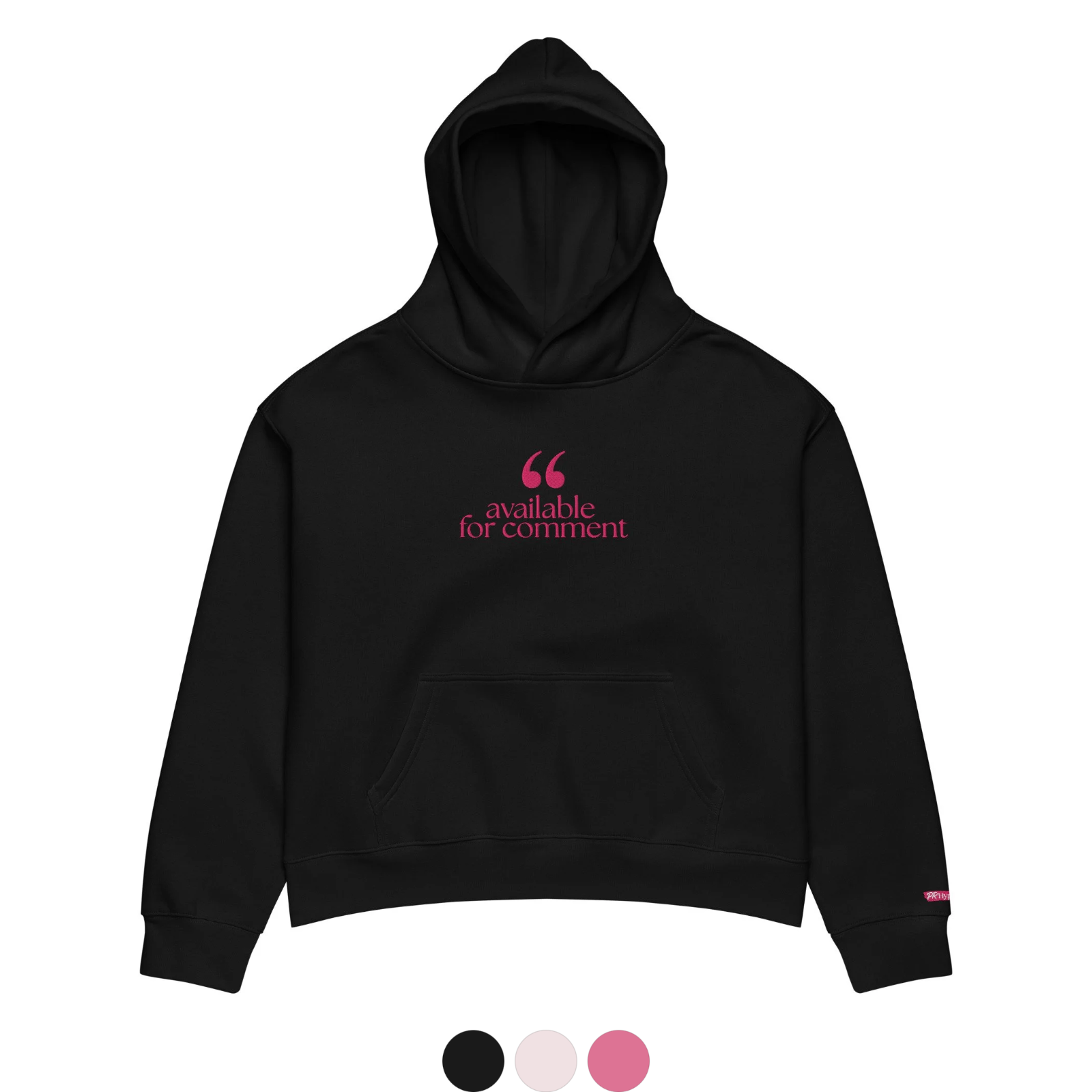 Available for Comment Hoodie