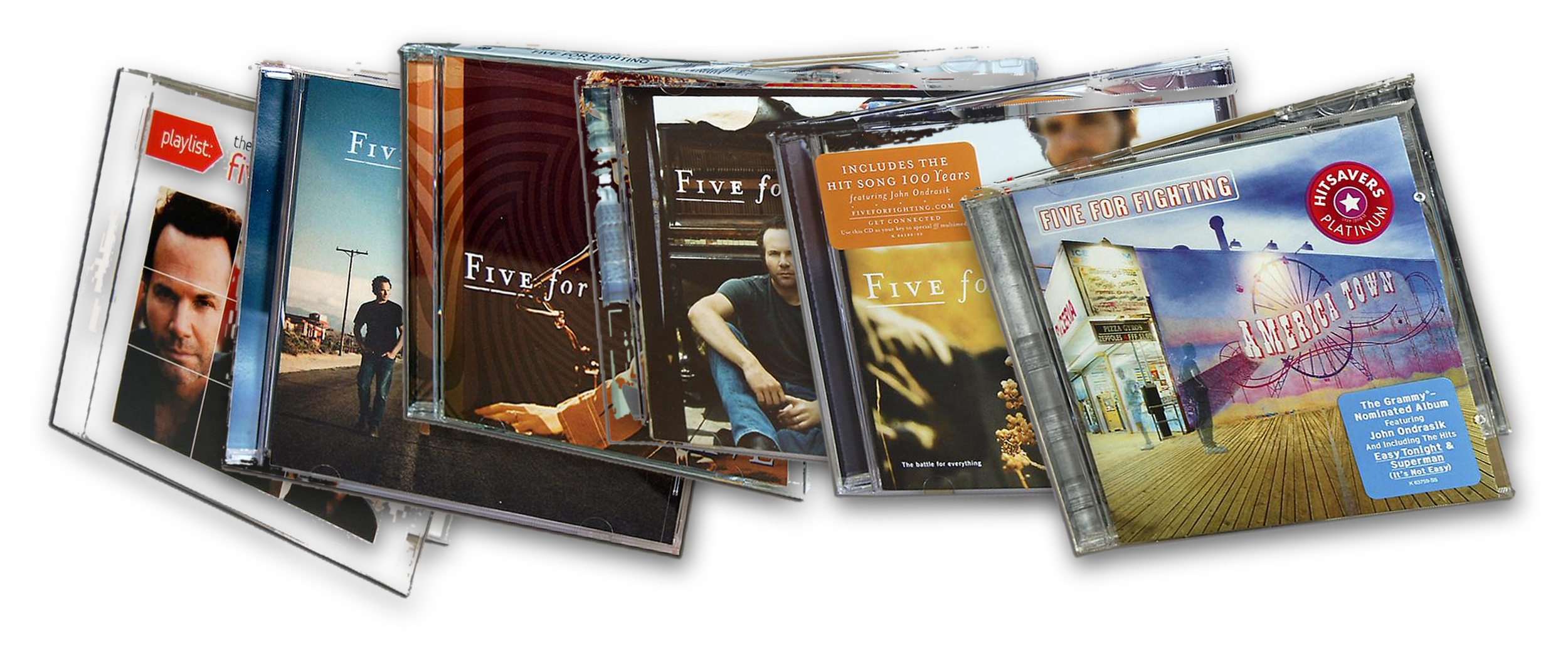 Five For Fighting CDs