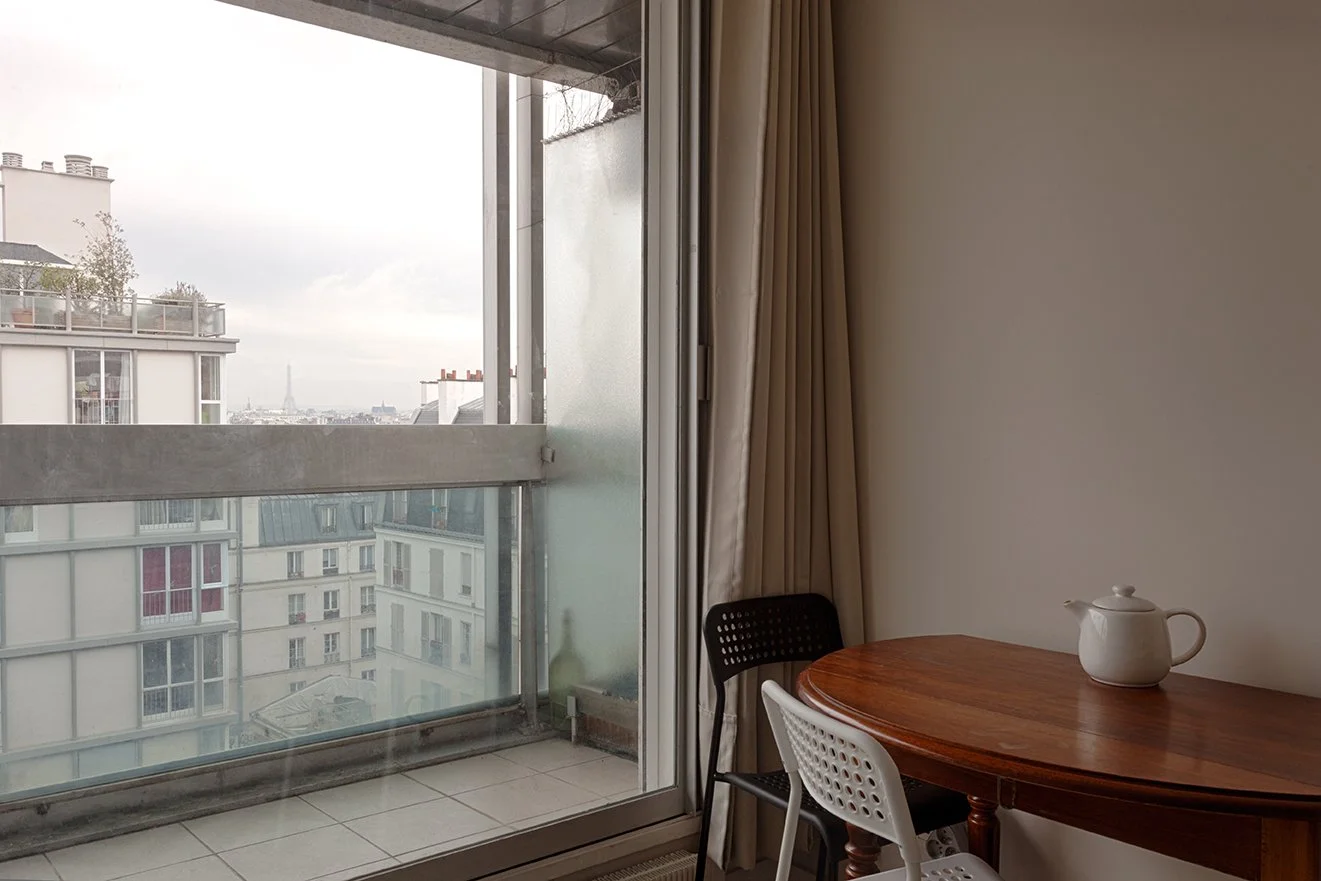 Vue de la terrasse d'un studio avec terrasse à proximité de Saint-Ambroise