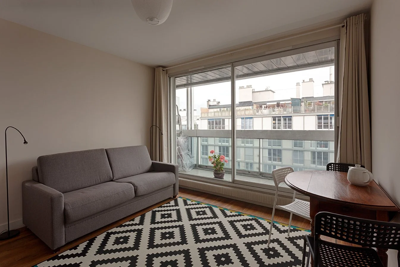 Vue de la terrasse d'un studio avec terrasse à proximité de Saint-Ambroise