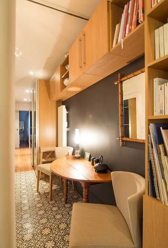 Coin cocooning d'un appartement situé à la frontière du Marais