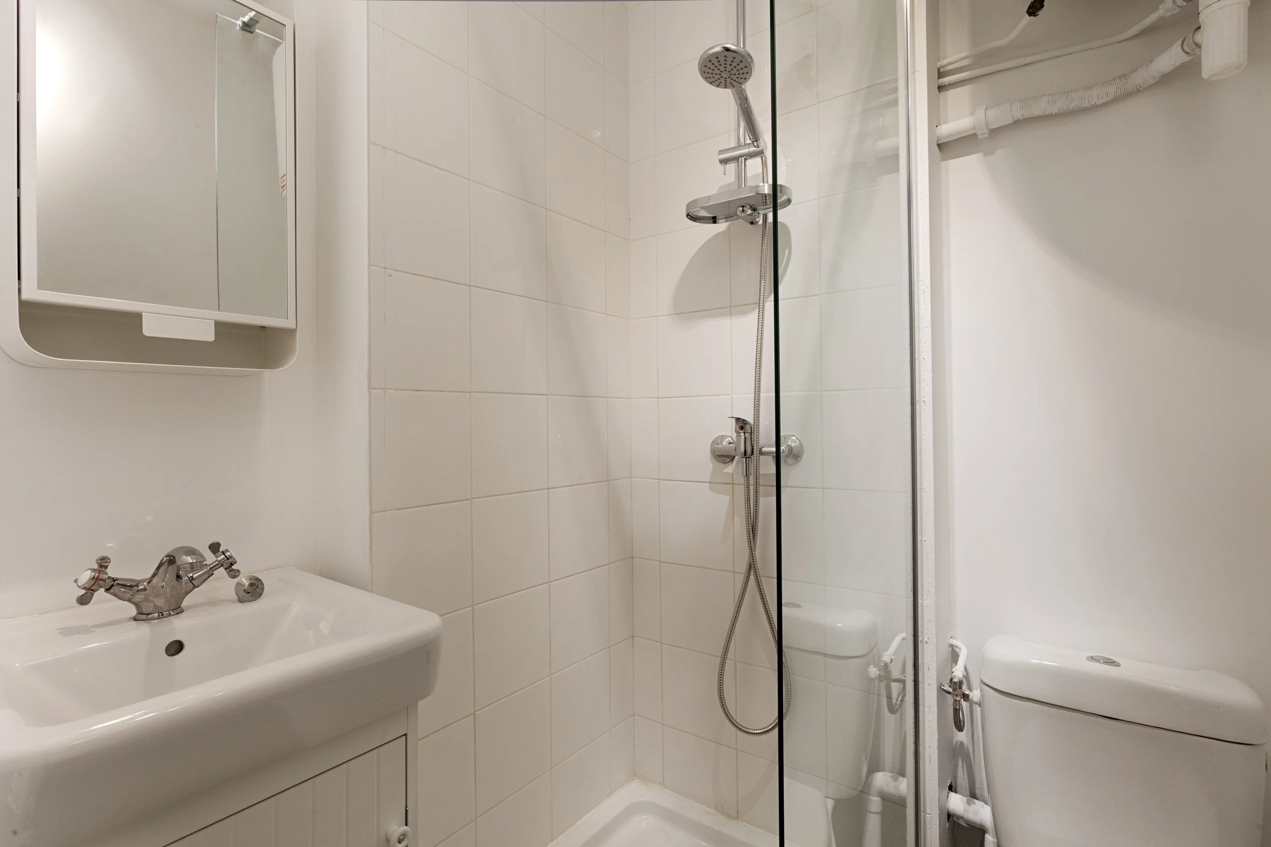 Salle d'eau avec WC