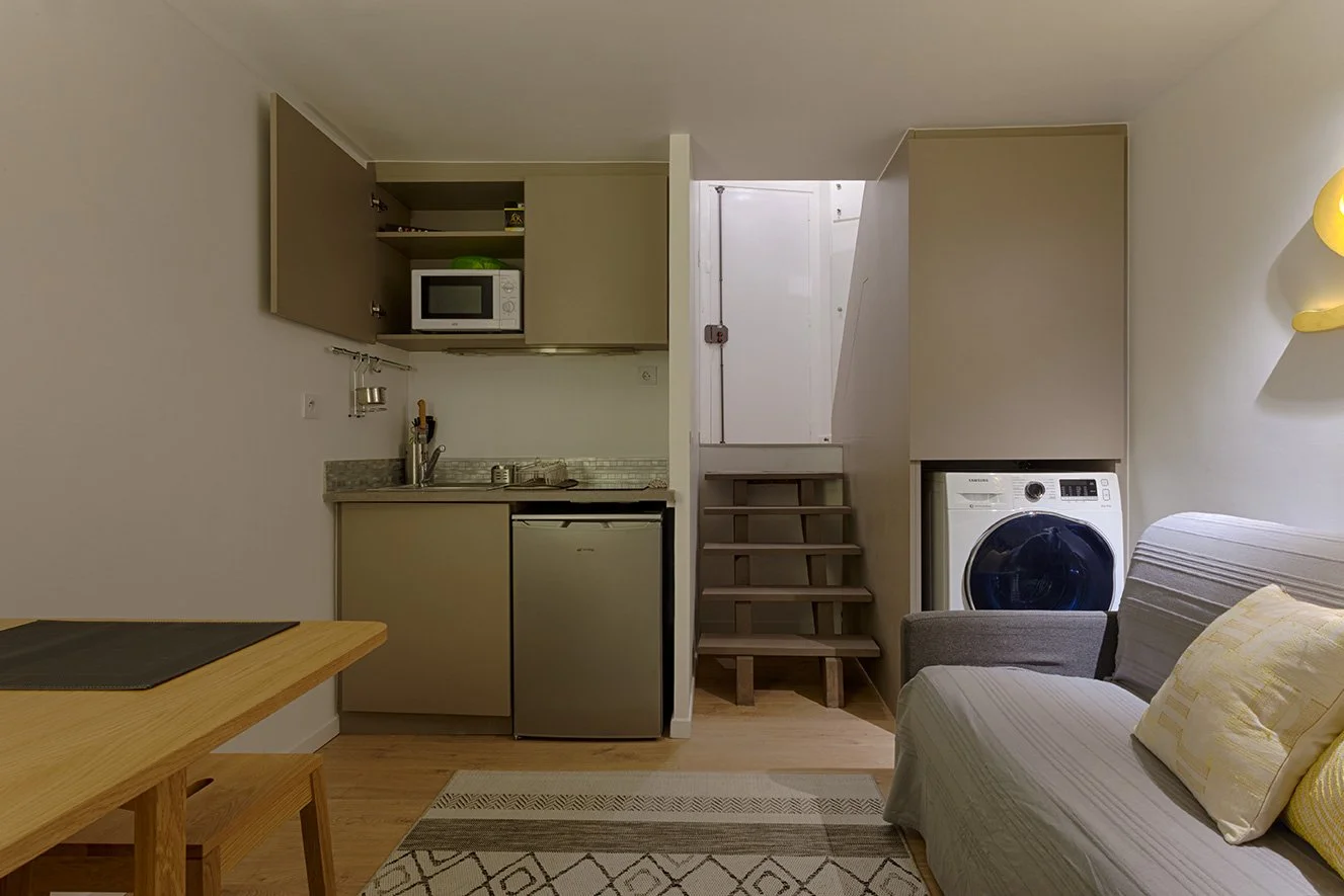 Photo d'un pied à terre, rue Fabert 75007 Paris