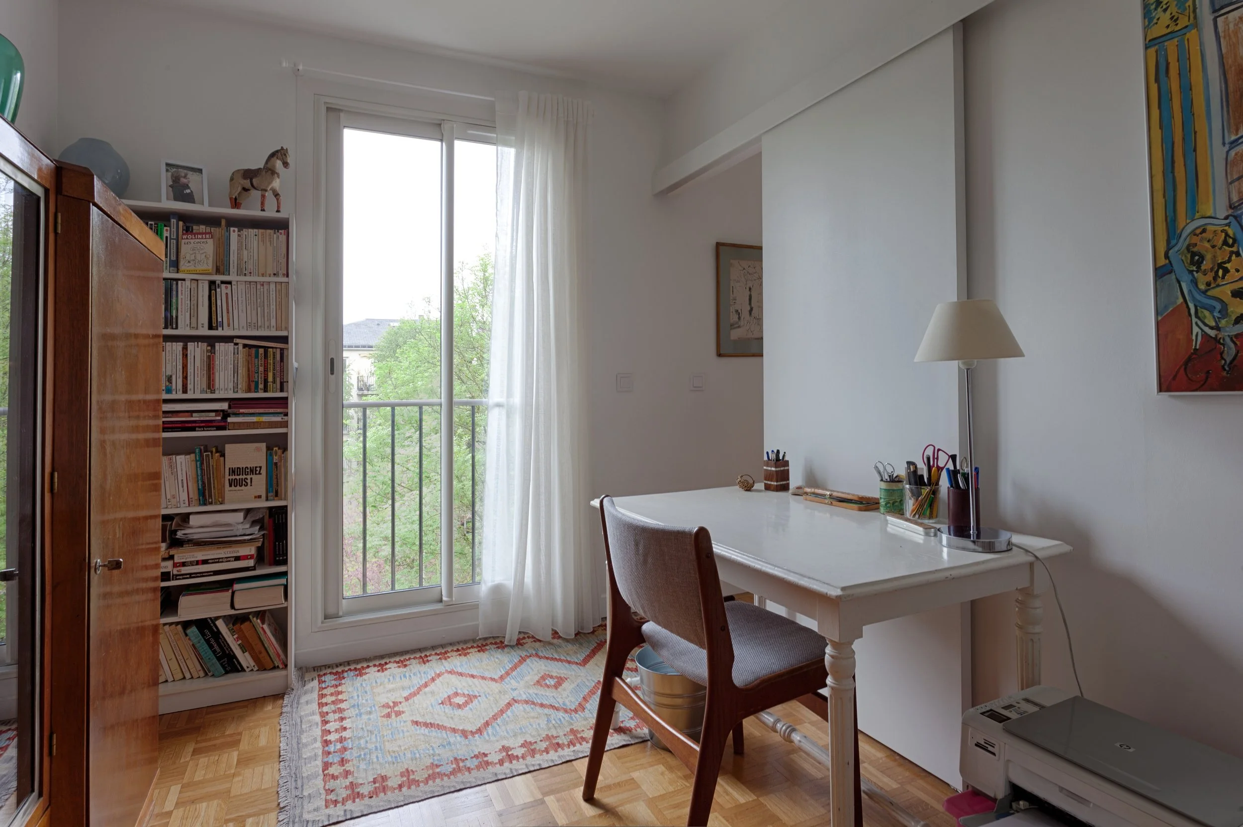 Seconde chambre d'un appartement familial à proximité du parc de Sceaux