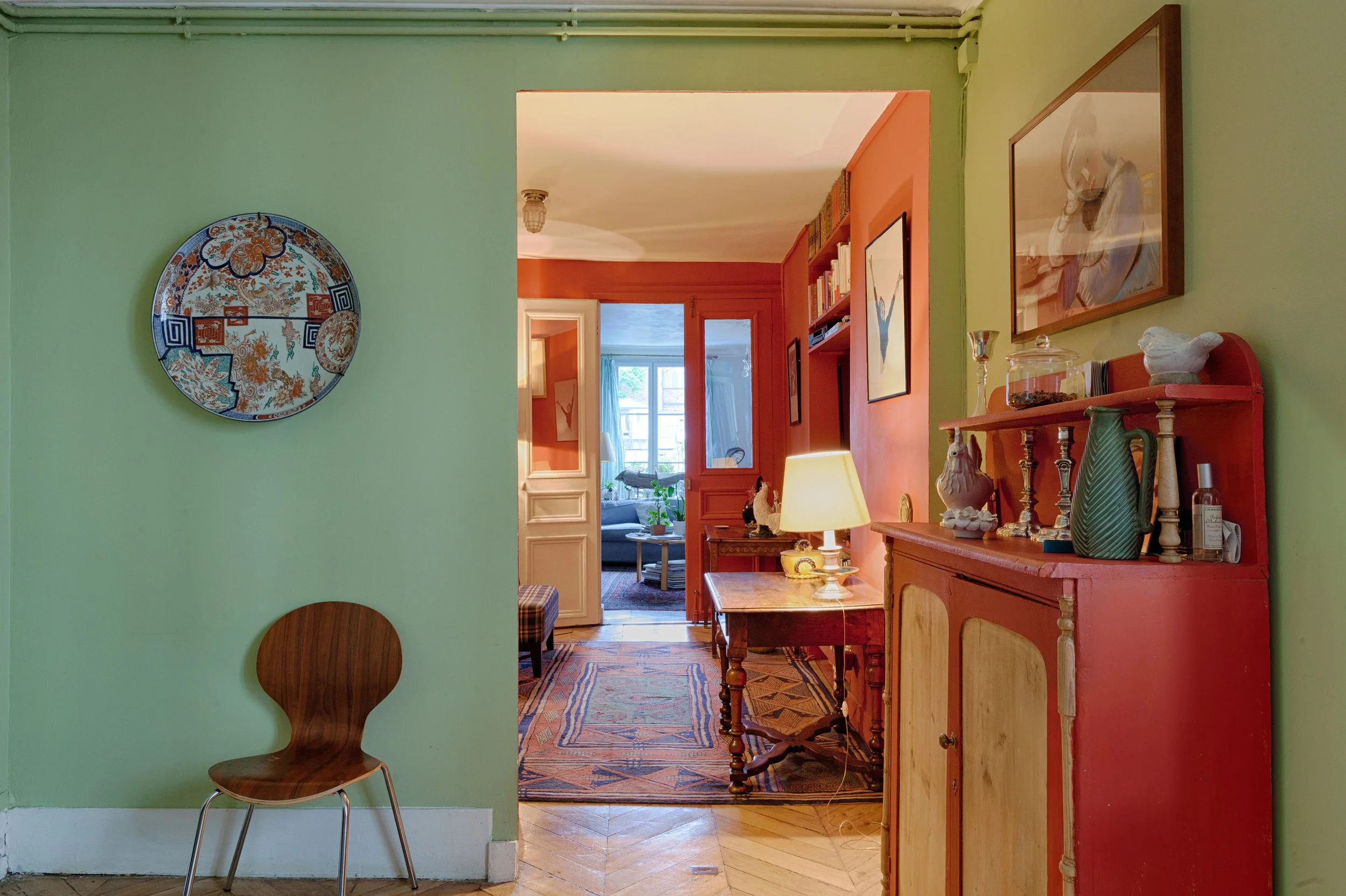 Boudoird'un appartement familiale dans le 10ème