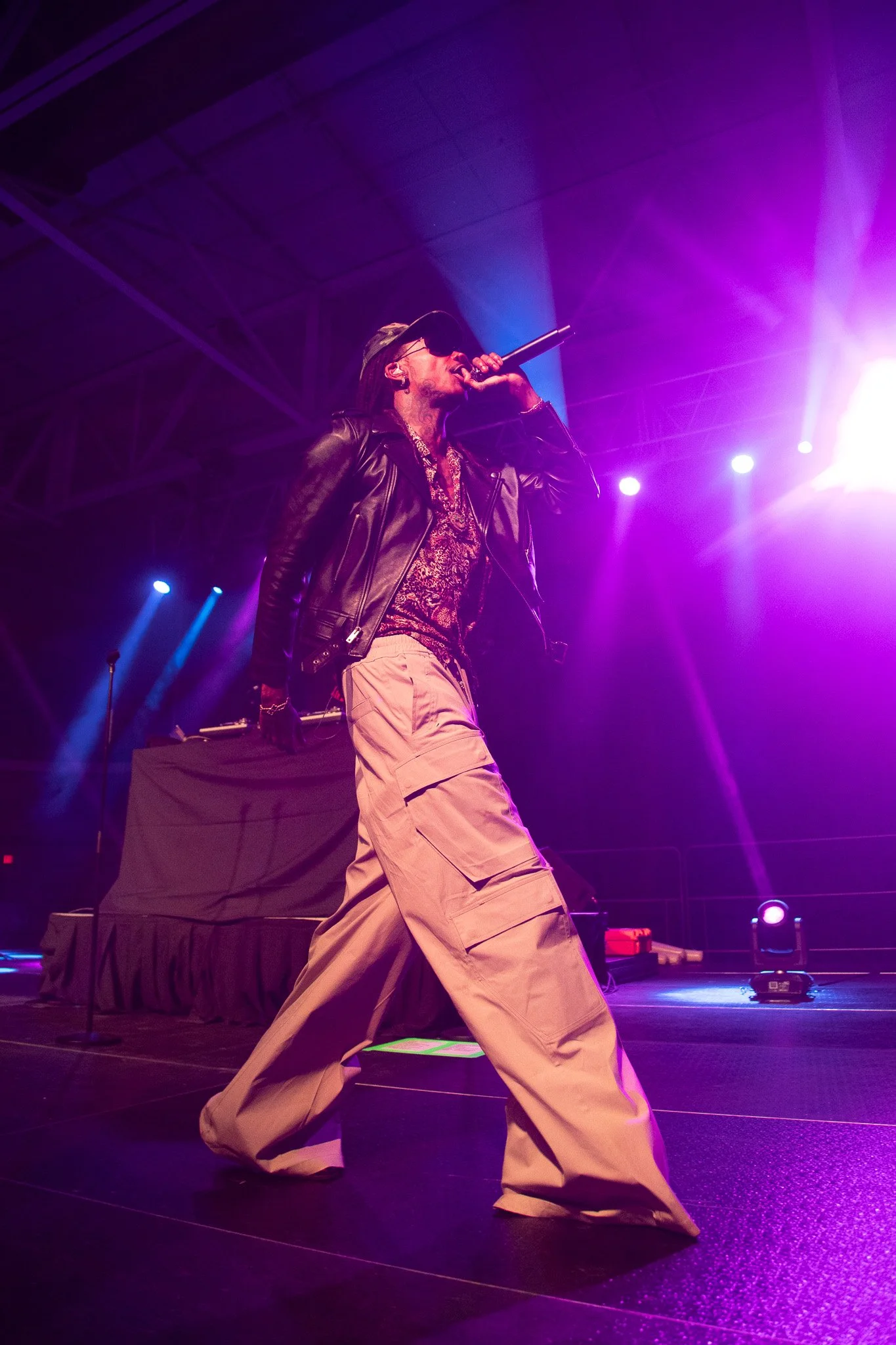 Wiz Khalifa performs at Slippery Rock University.