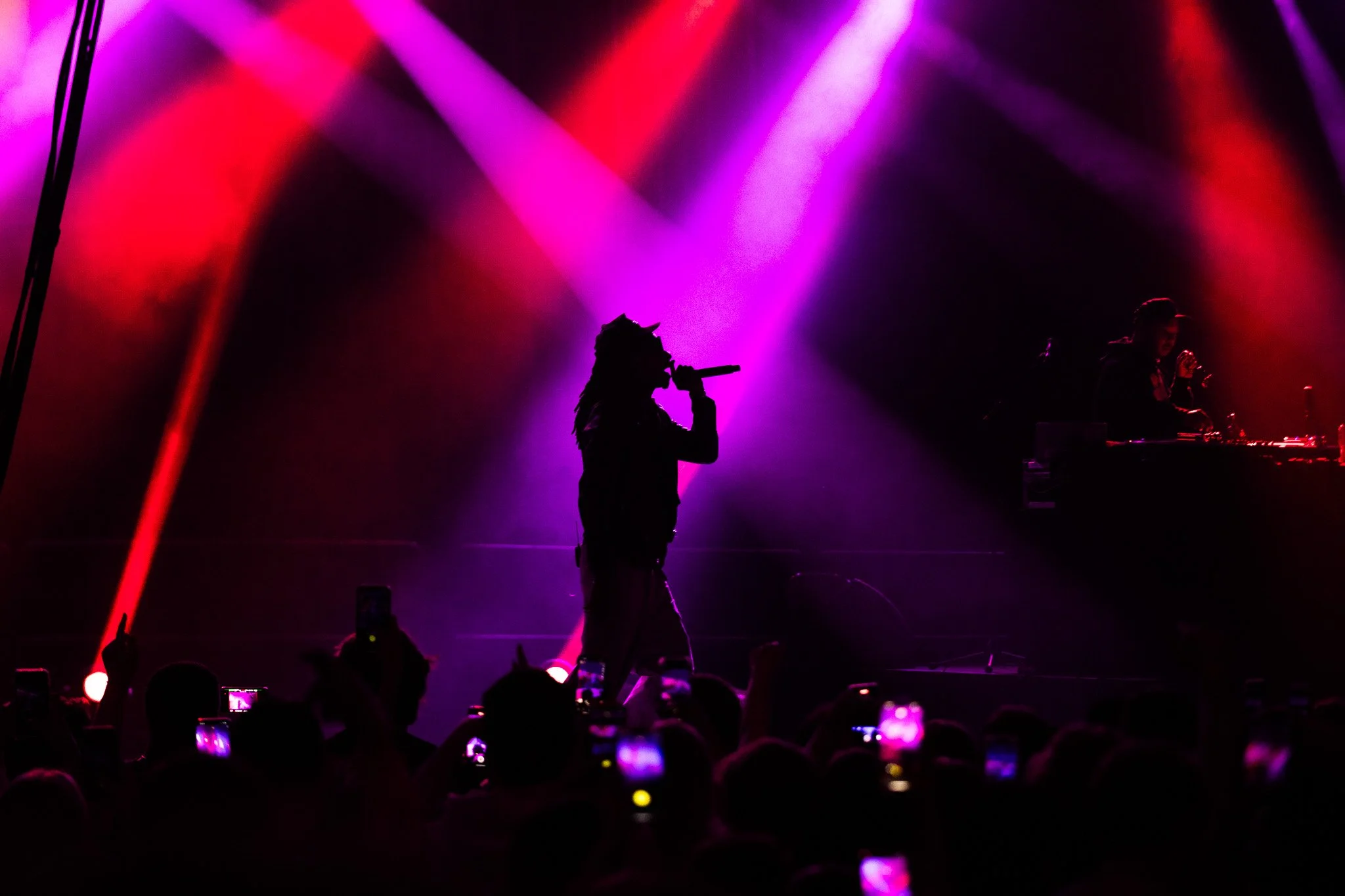 Wiz Khalifa performs at Slippery Rock University.