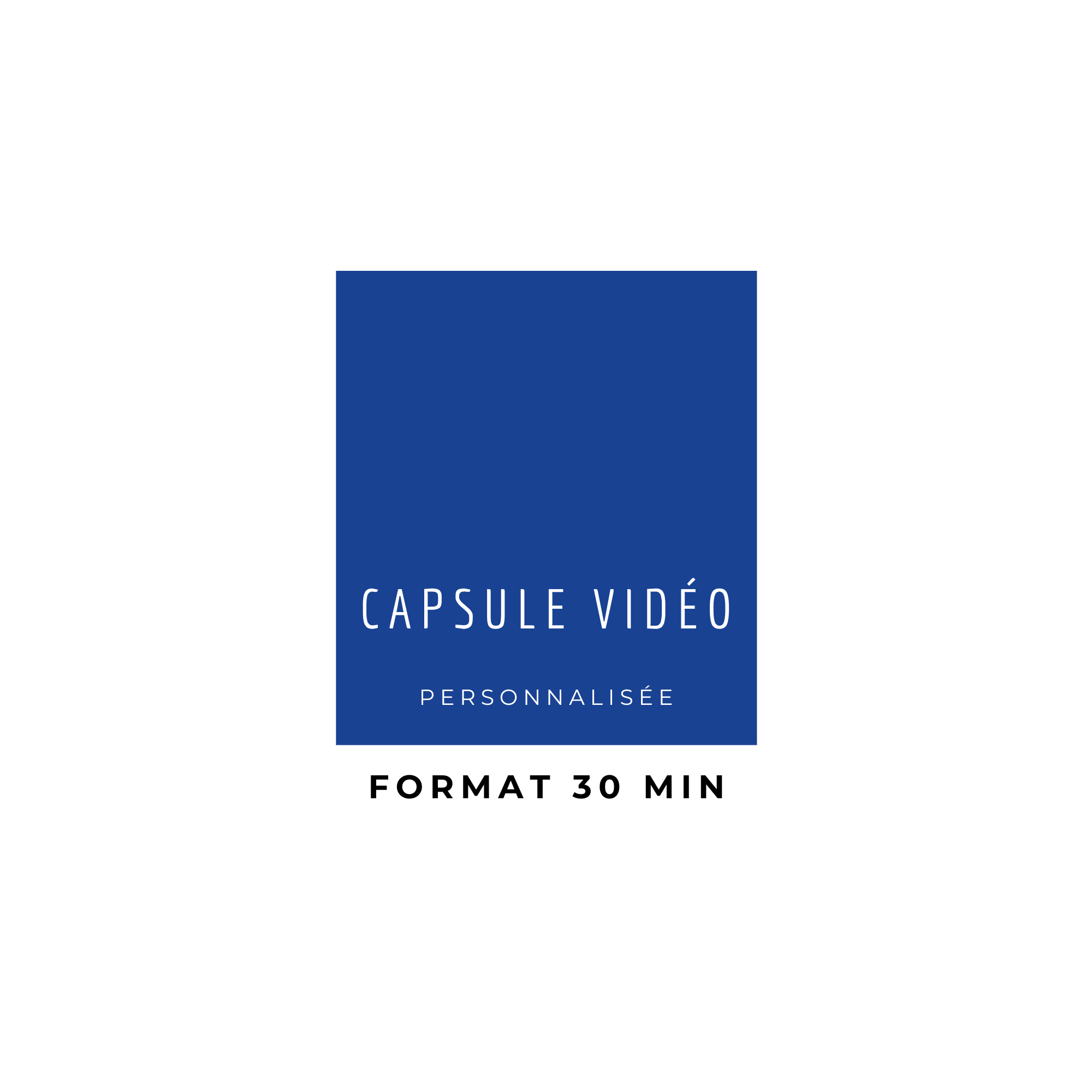CAPSULE VIDÉO (30 min)
