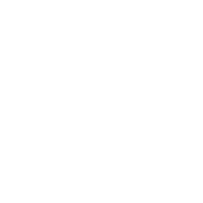 Line drawing of a golfing hole with a flag on a small island surrounded by water.