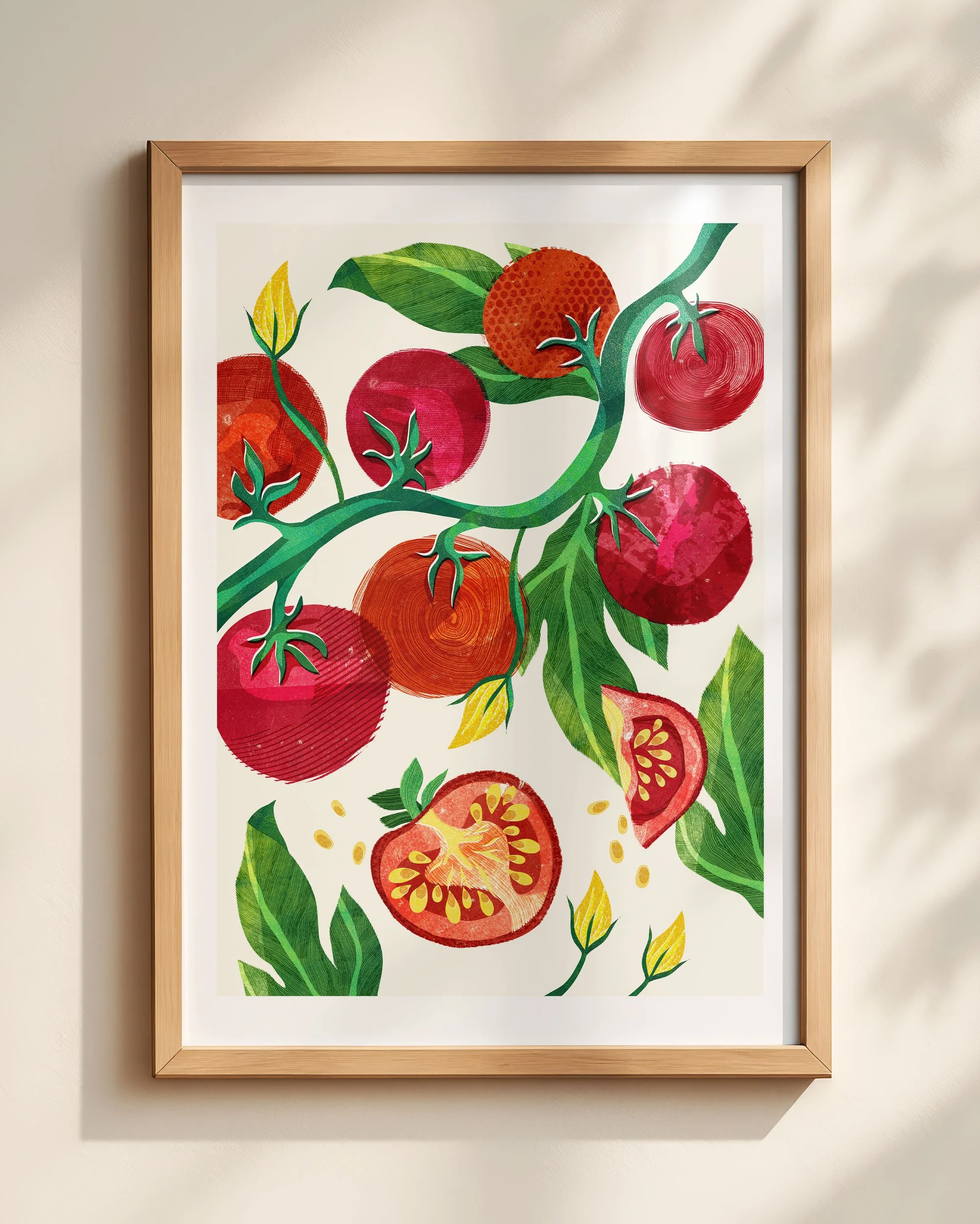 Tomatoes Art Print