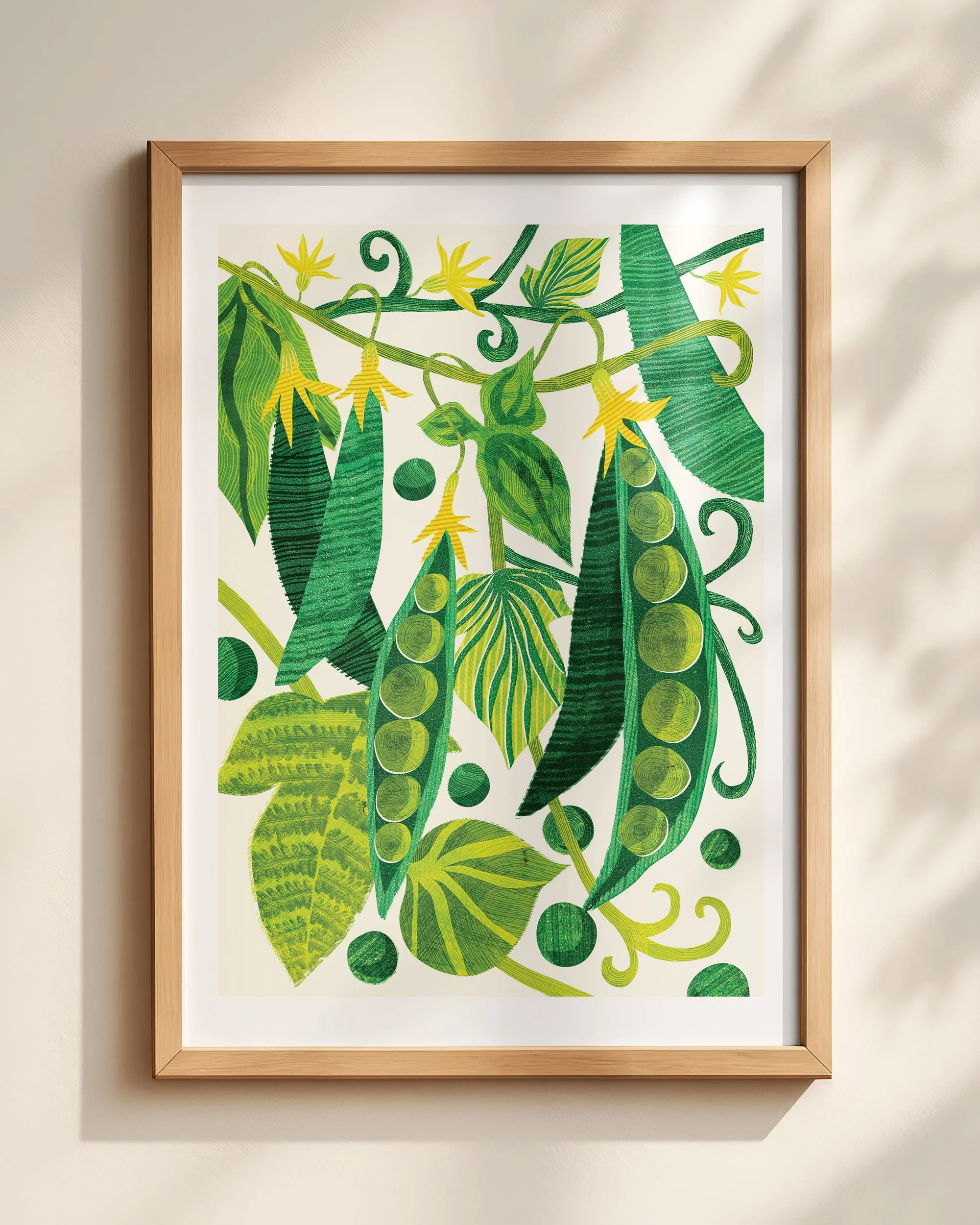 Peas Art Print