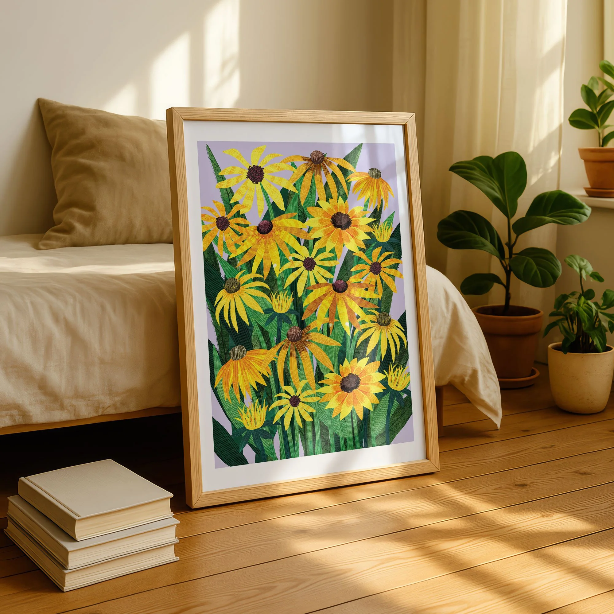 Art-Print-Flowers-Rudbeckia-Frame-2-Astrid-Weguelin.jpg