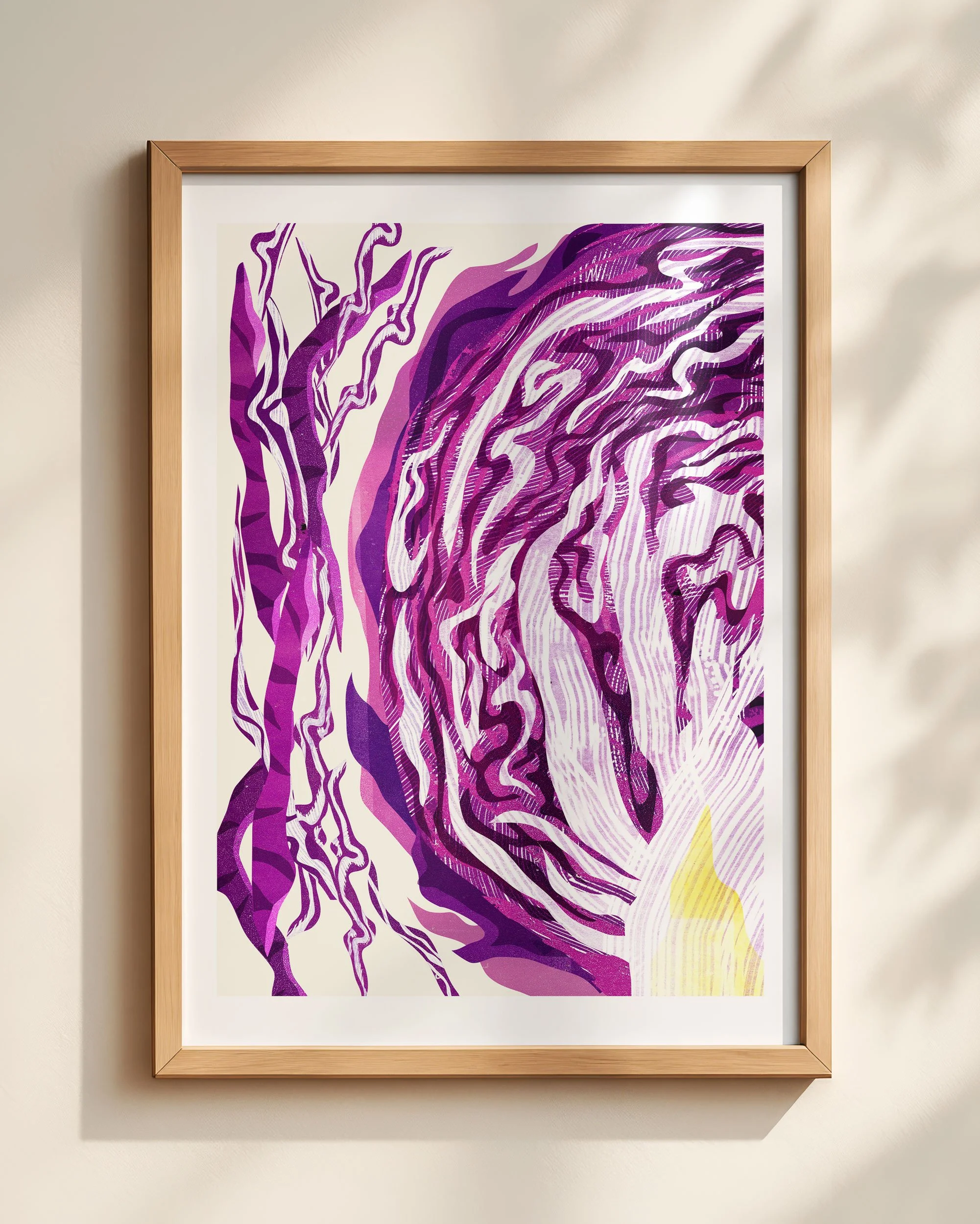 Red Cabbage Art Print