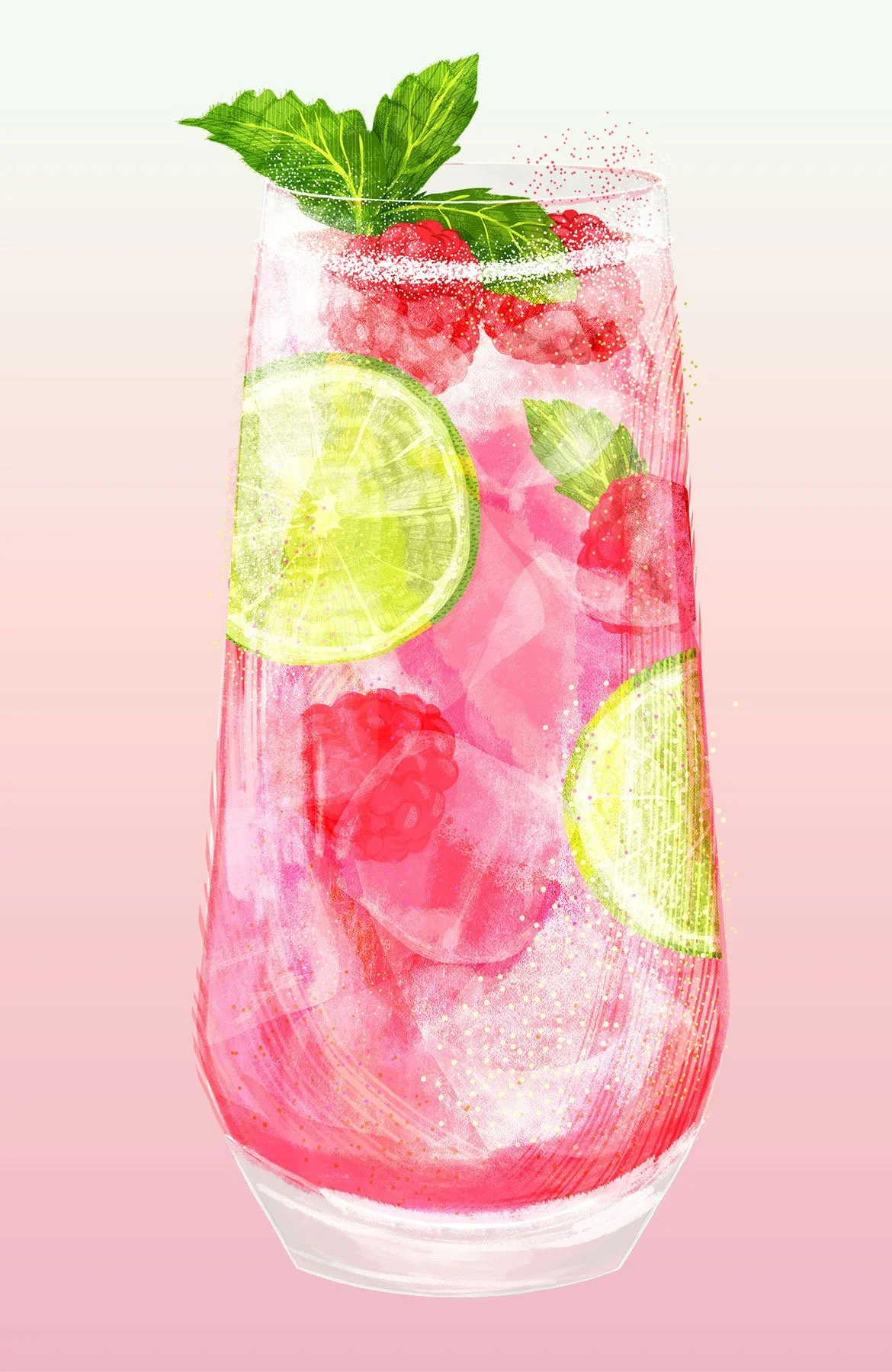 Fever-Tree-Cocktail-Illustration-Raspberry-Mojito-Astrid-Weguelin.jpg