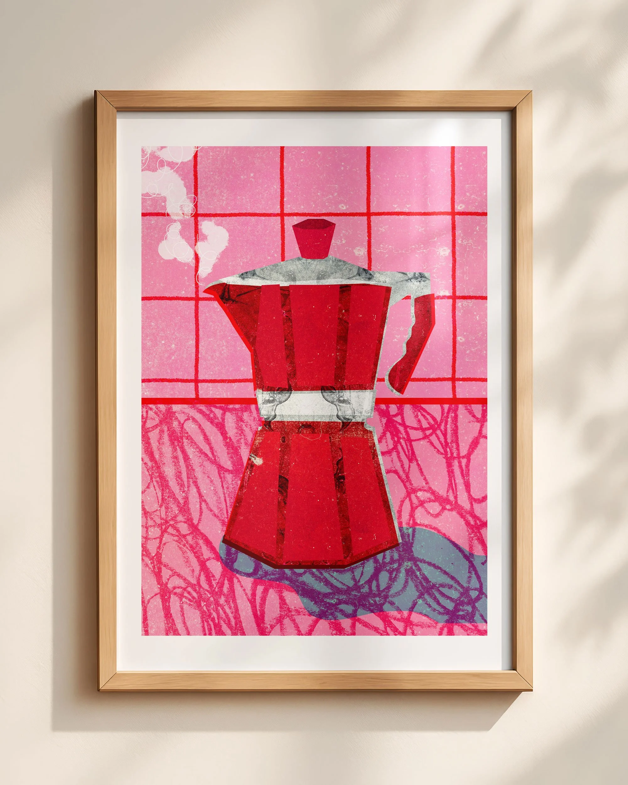 Moka Pot Art Print