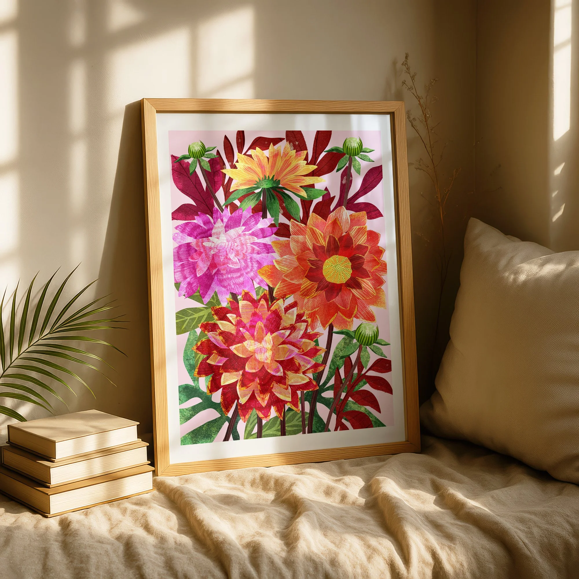 Art-Print-Flowers-Dahlias-Frame-2-Astrid-Weguelin.jpg