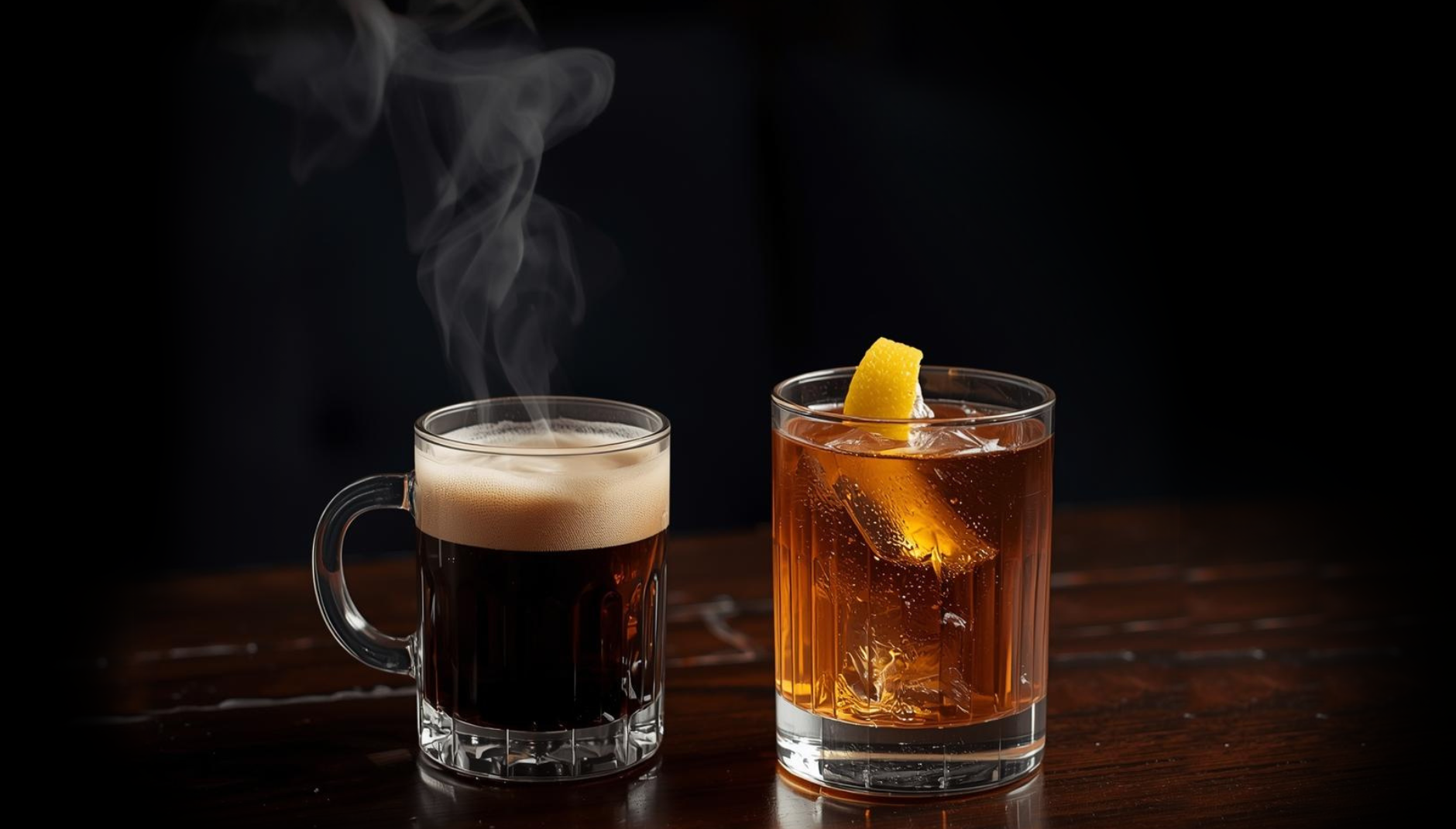 Coffee and cocktails are available at the Dreamland Lounge