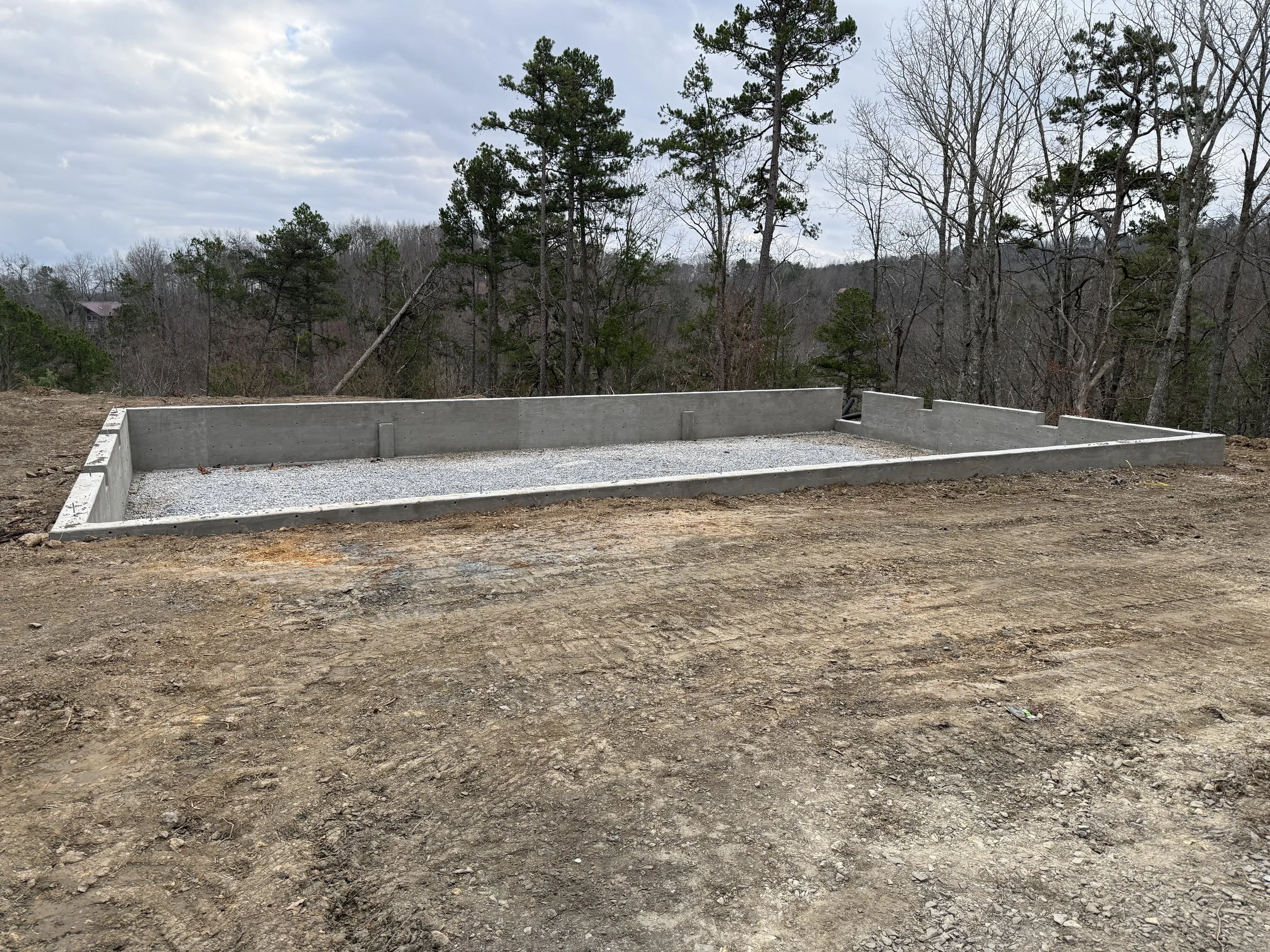 foundation installation for house in jasper georgia