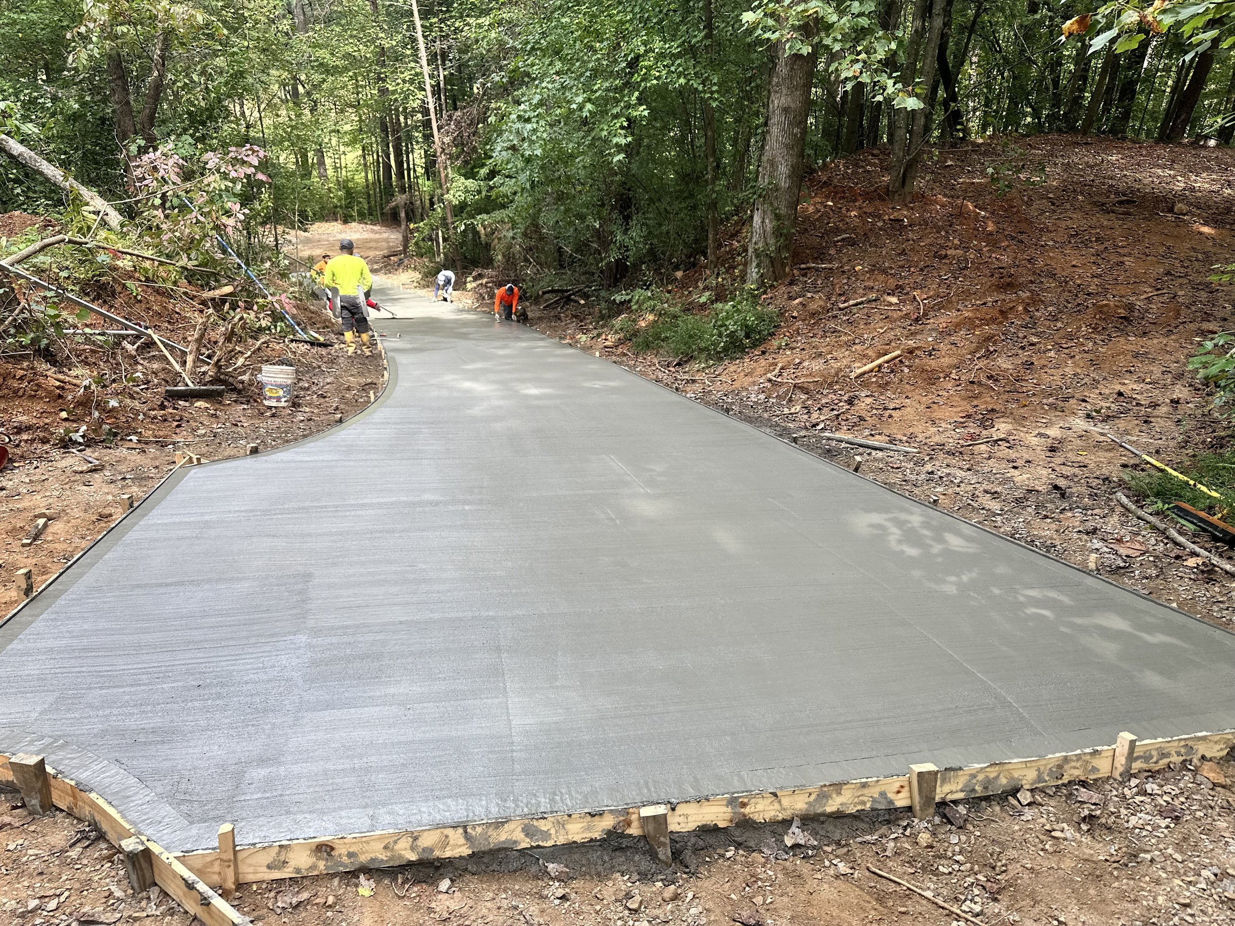 concrete driveway installation jasper georgia