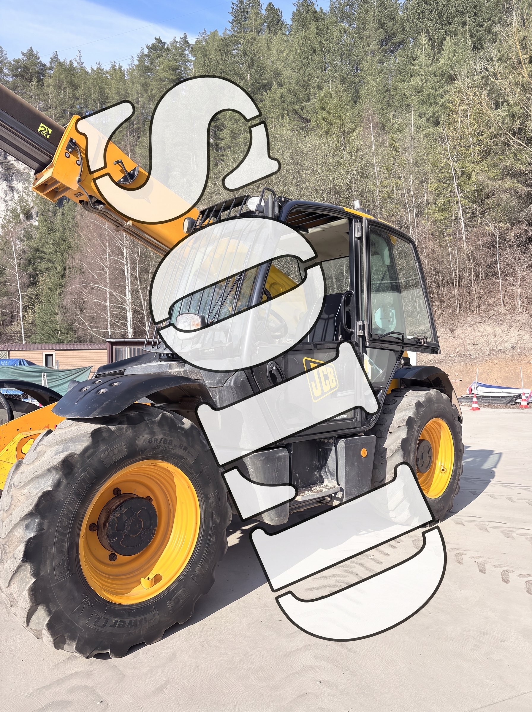 JCB 531-70 Agri /2020/ 4750mth