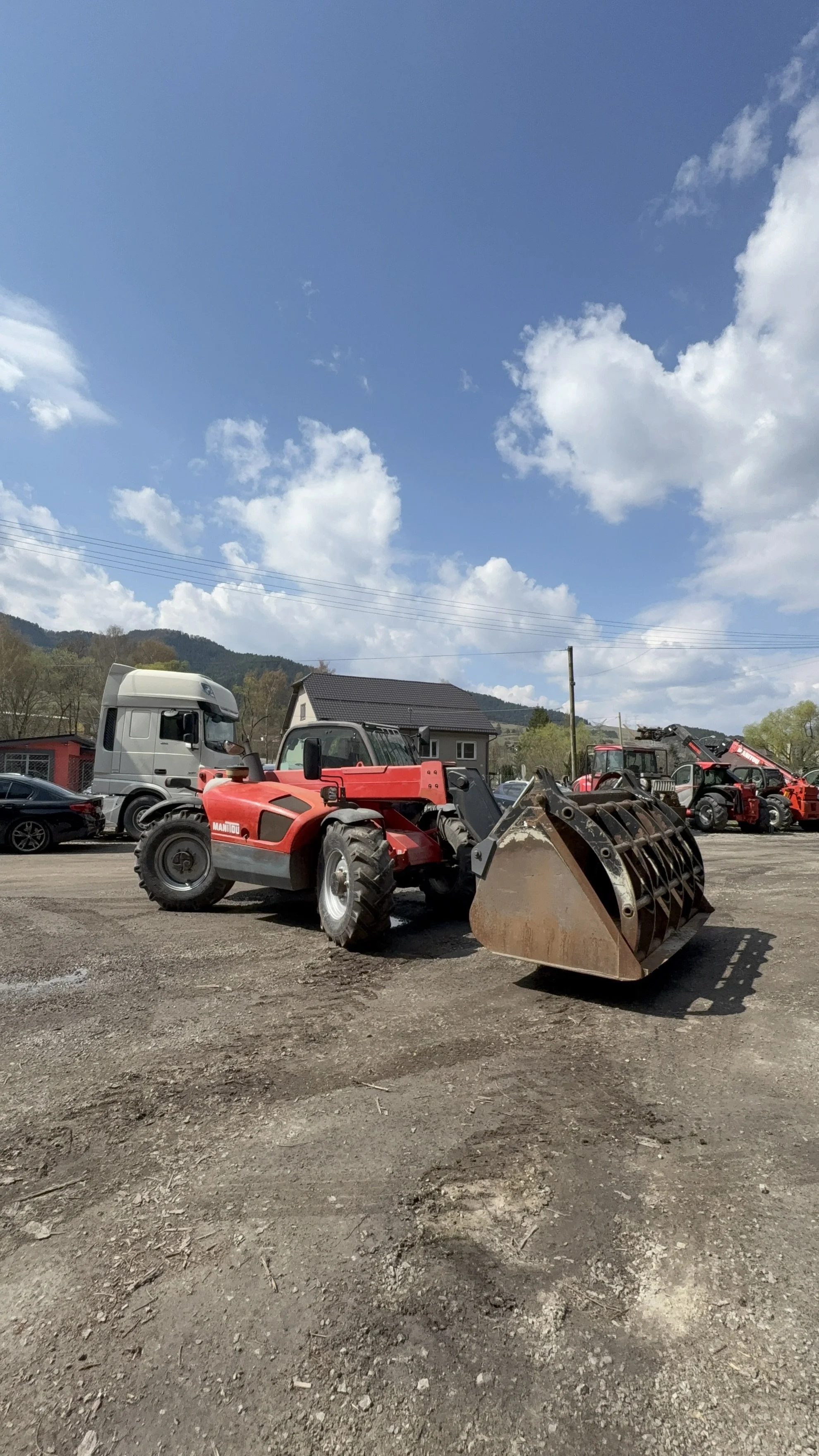 Manitou a JCB na prenajom a predaj