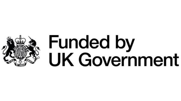 Funded by UK government logo