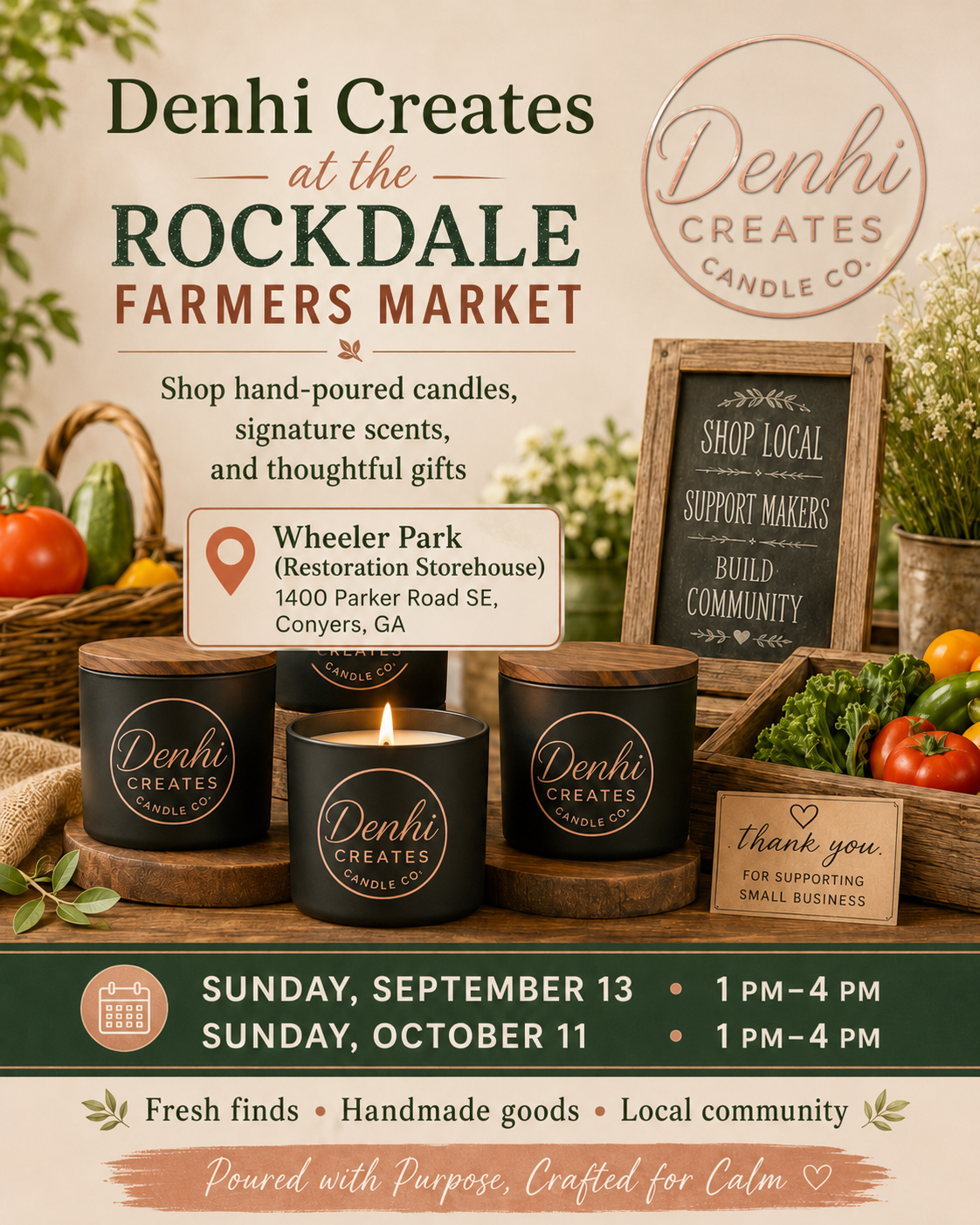 Rockdale Farmers Market - September