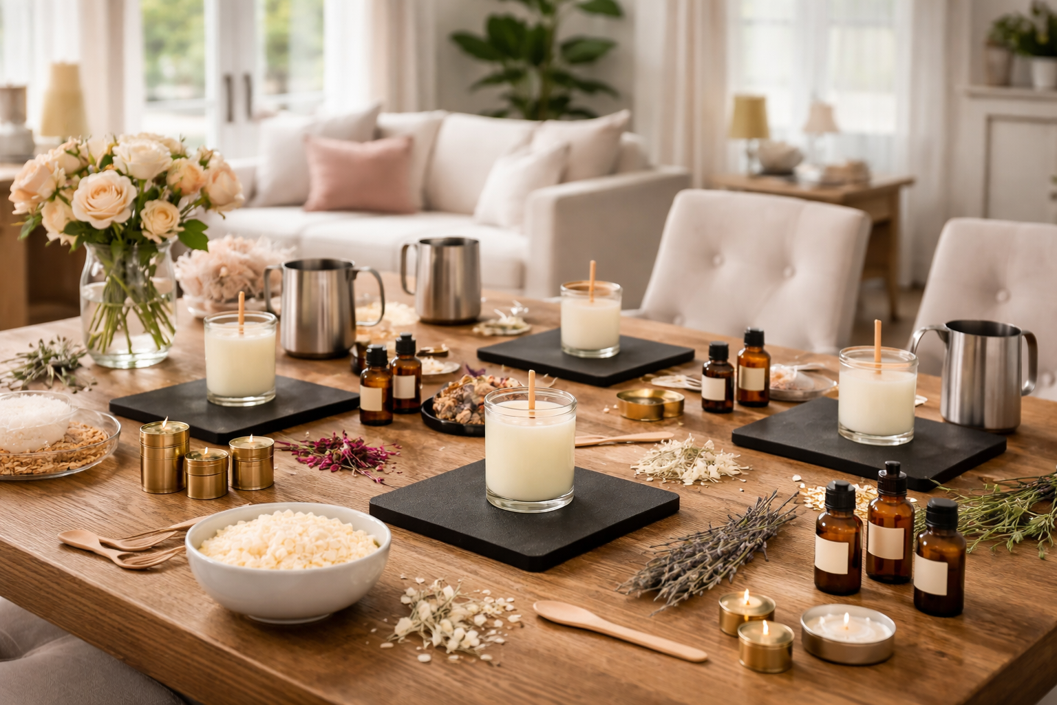 Candle Making Experience - Your Location (Group of 4)