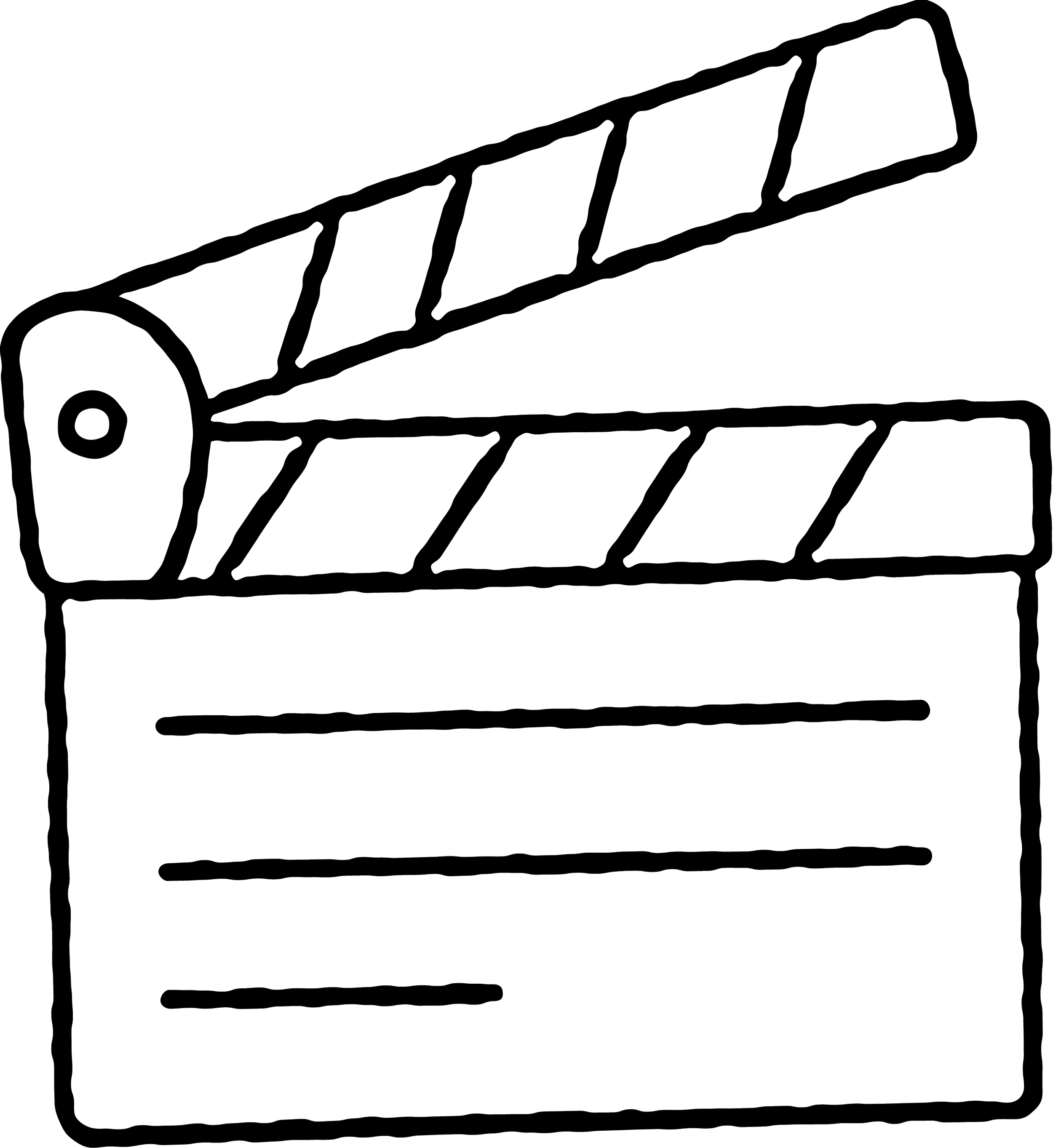 Line drawing of a Swiss Army knife extended with a large blade, a smaller blade, a screwdriver, and a bottle opener.