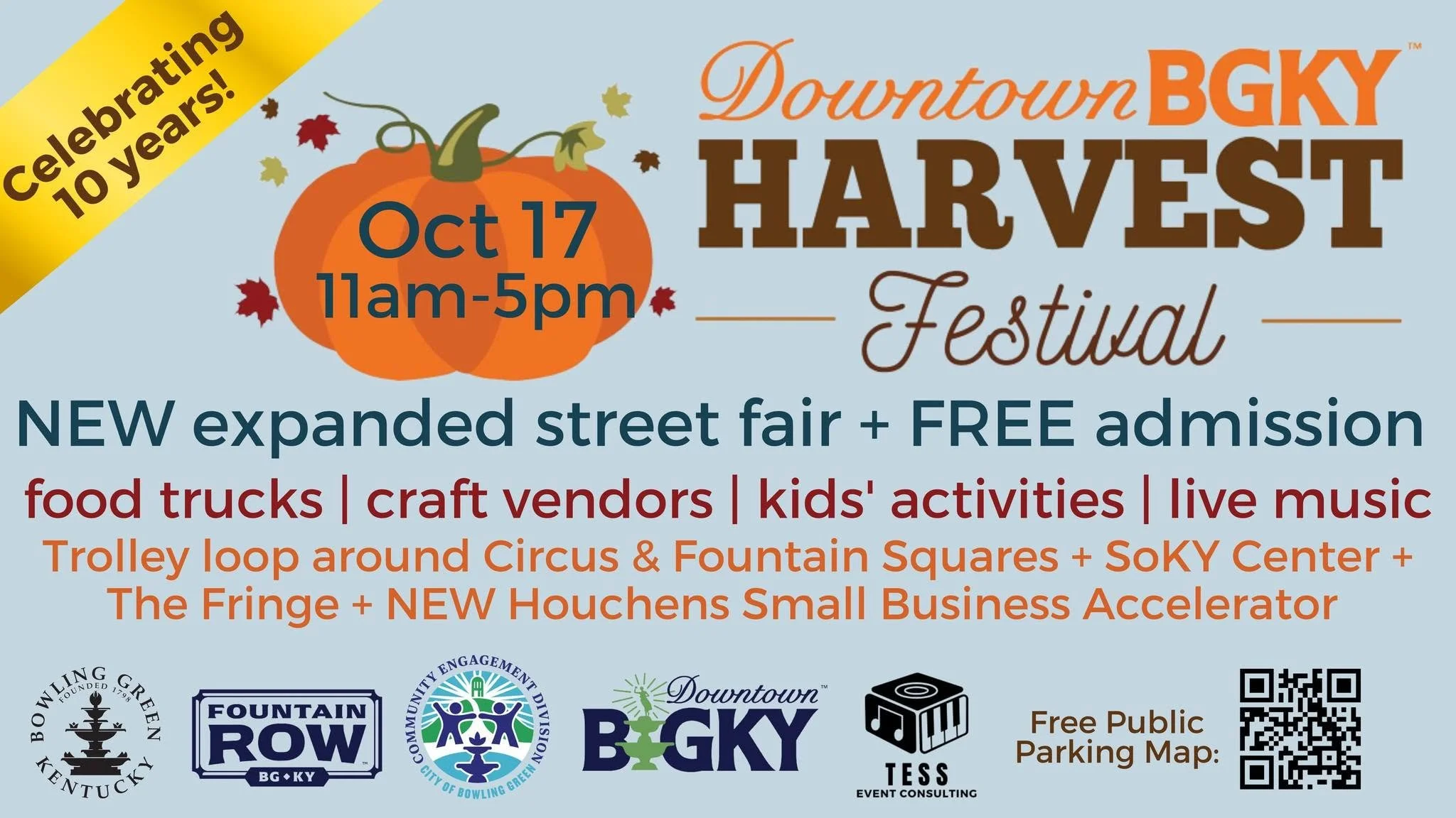 the 10th Annual Downtown BGKY Harvest Festival